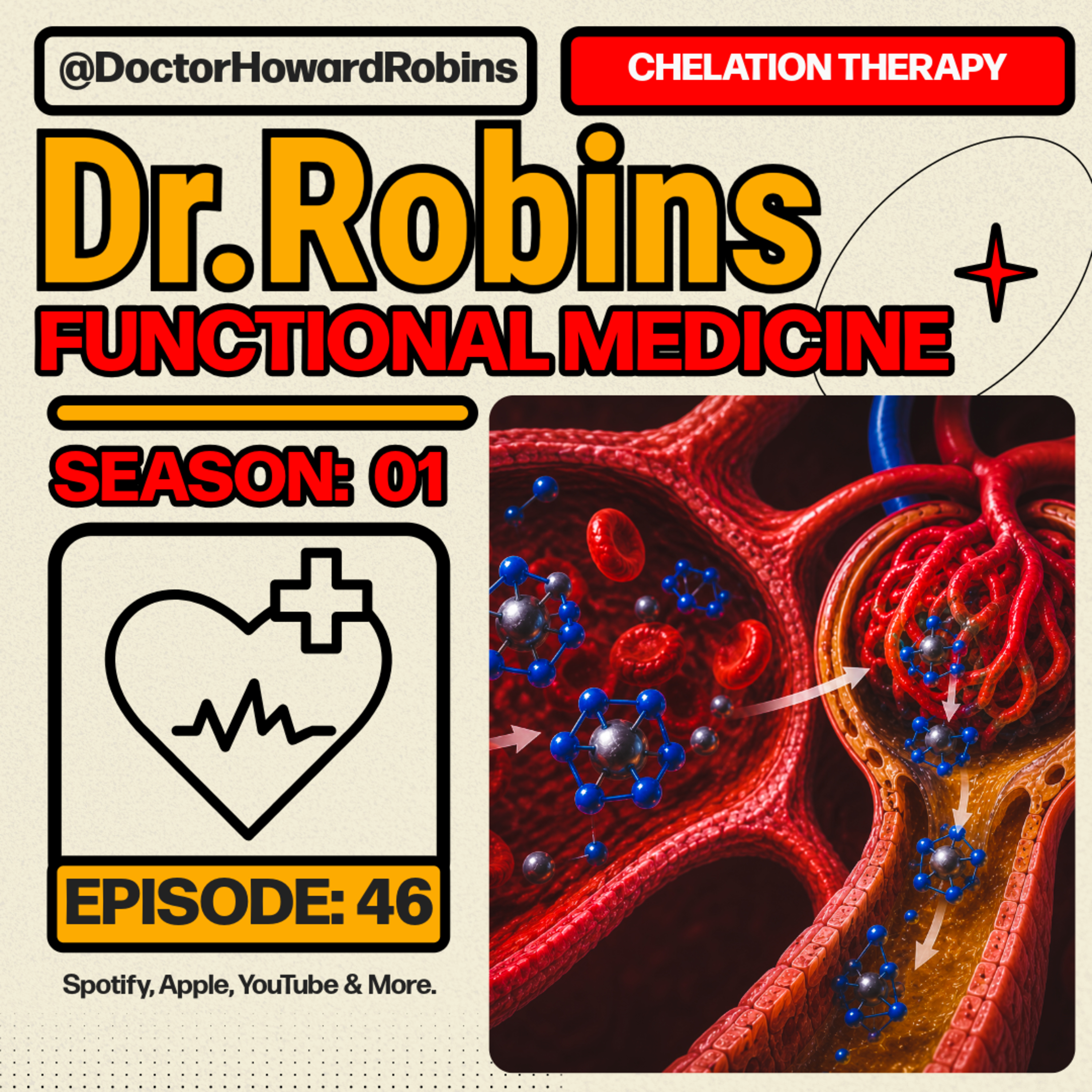 ⚗️ Chelation Therapy & IV Ozone for Heavy Metal Detox | Functional Medicine with Dr. Howard Robins episode artwork