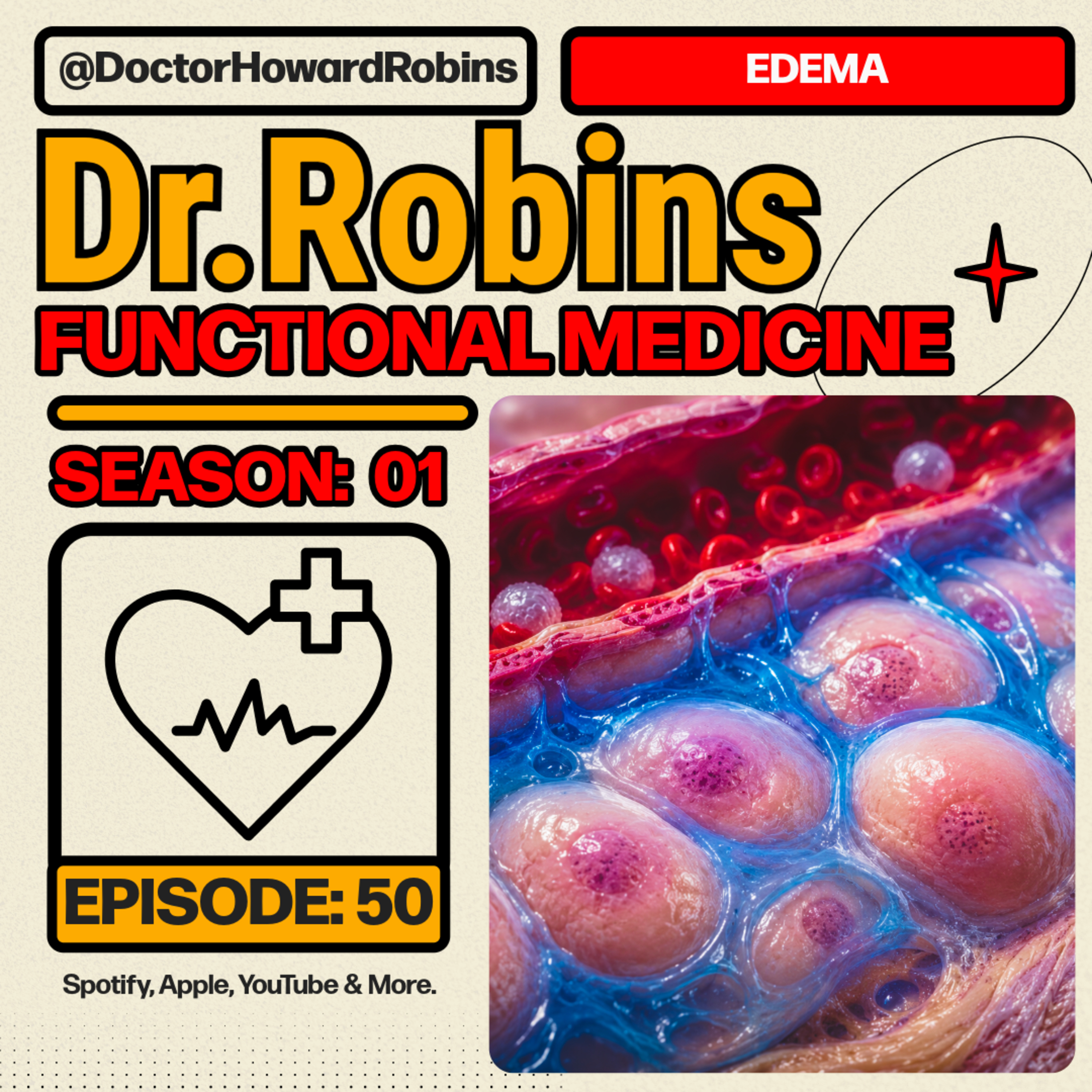💧 Edema Relief: Natural Ways to Reduce Swelling | Functional Medicine with Dr. Howard Robins episode artwork