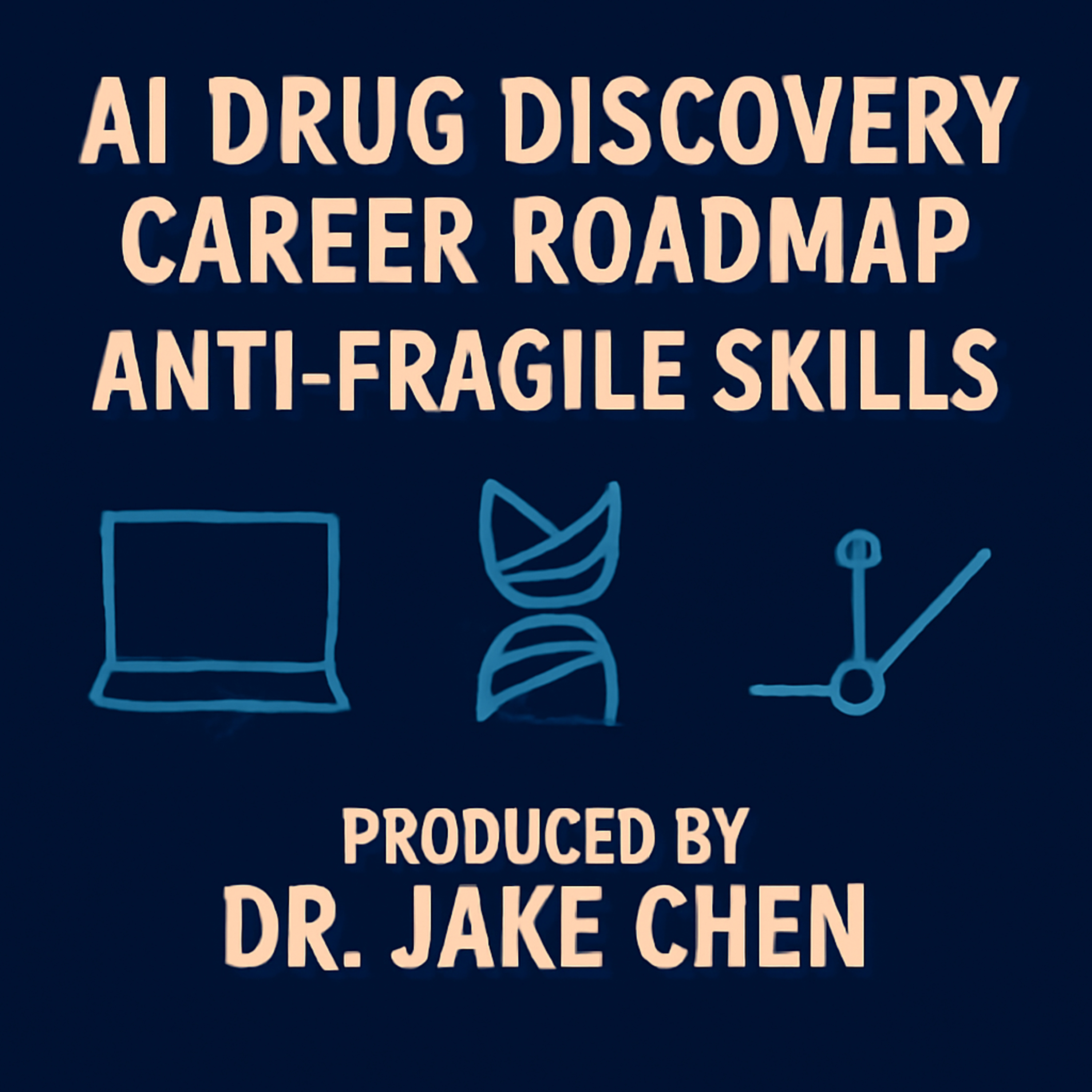#39. AI Drug Discovery Career Roadmap: Anti-Fragile Skills episode artwork