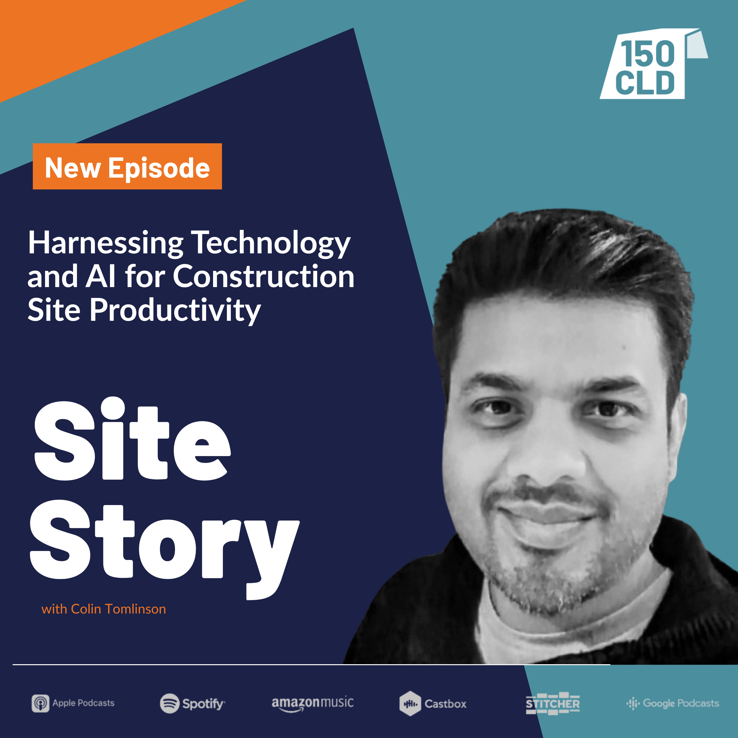 Harnessing Technology and AI for Construction Site Productivity episode artwork