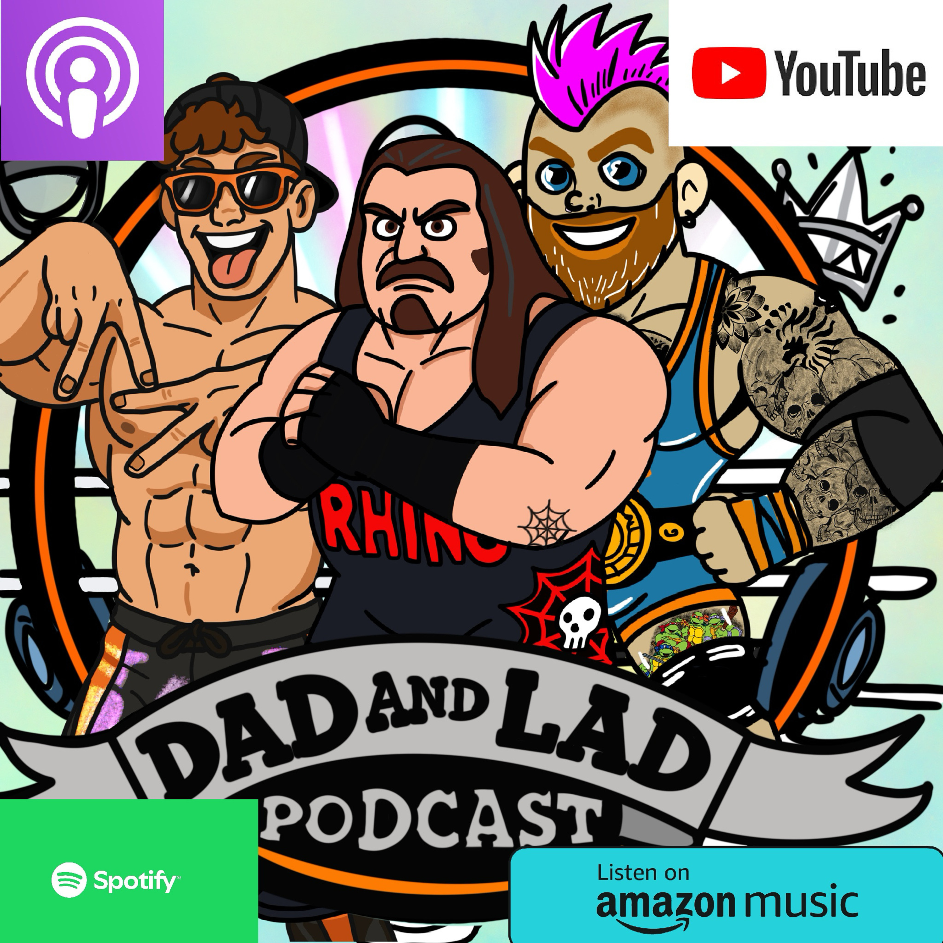 Episode 26 with ECW WWE & TNA Legend Rhino episode artwork