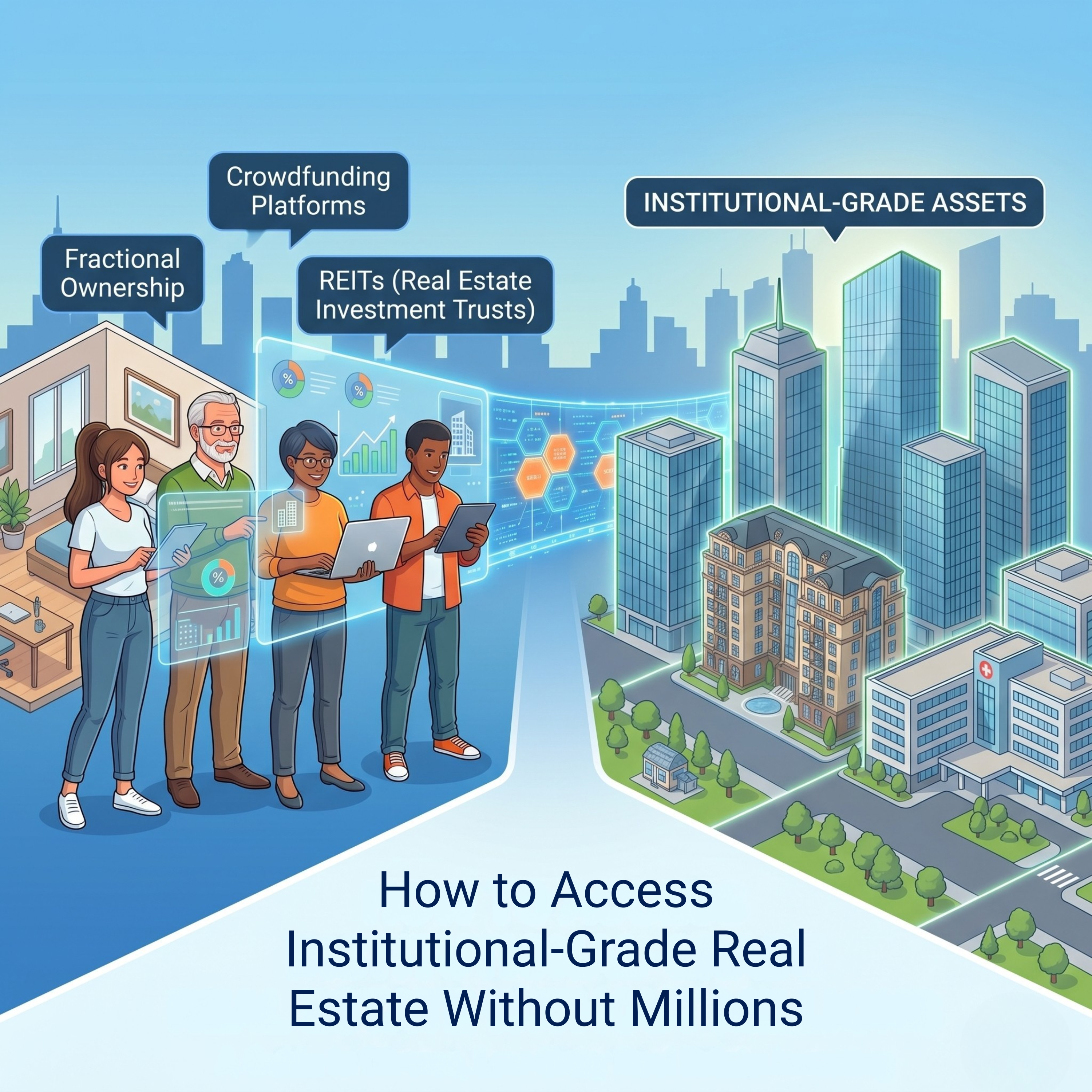 How to Access Institutional-Grade Real Estate Without Millions