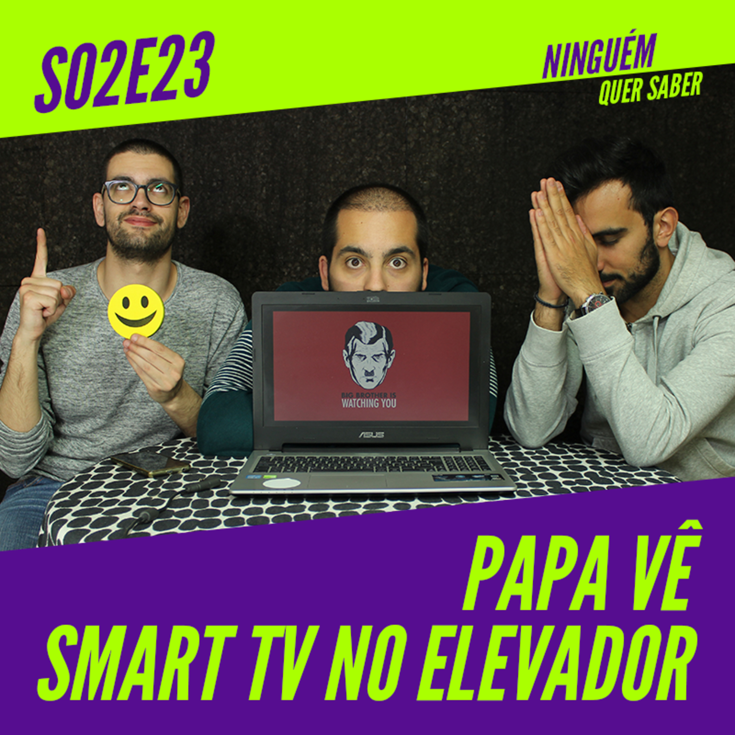 T02 E23 | Papa vê Smart TV no Elevador episode artwork
