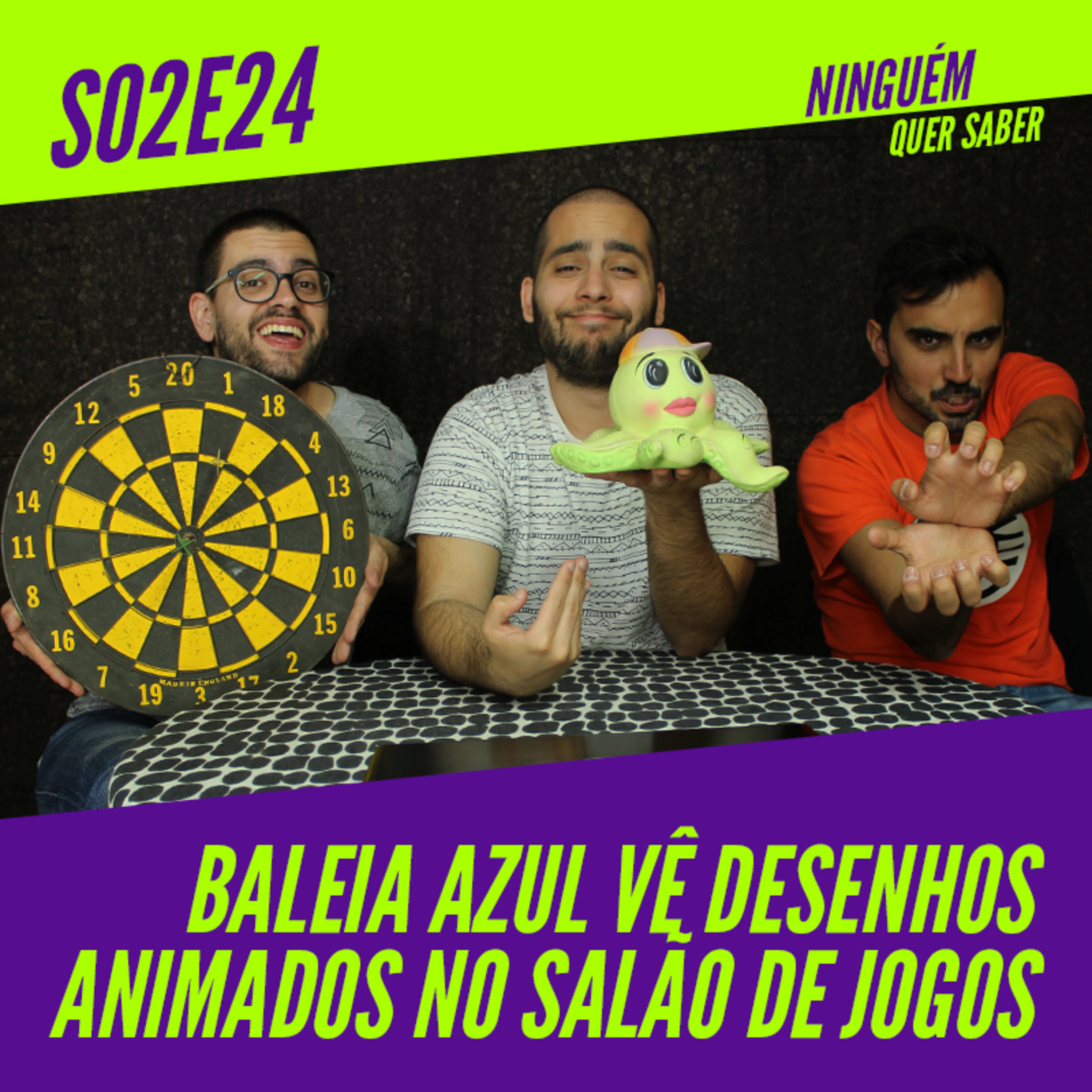T02 E24 | Baleia Azul vê Desenhos Animados no Salão de Jogos episode artwork