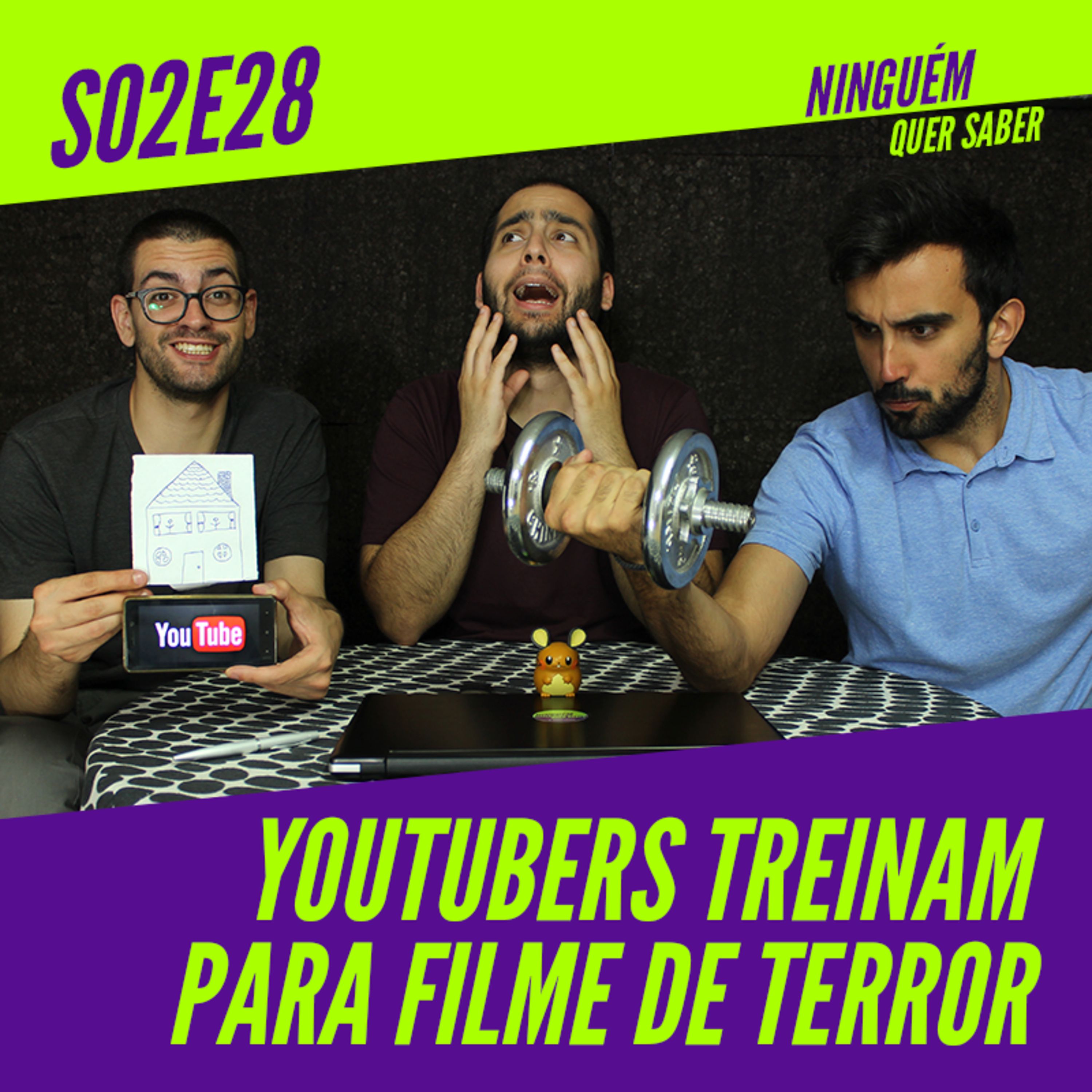 T02 E28 | YouTubers Treinam Para Filme de Terror episode artwork