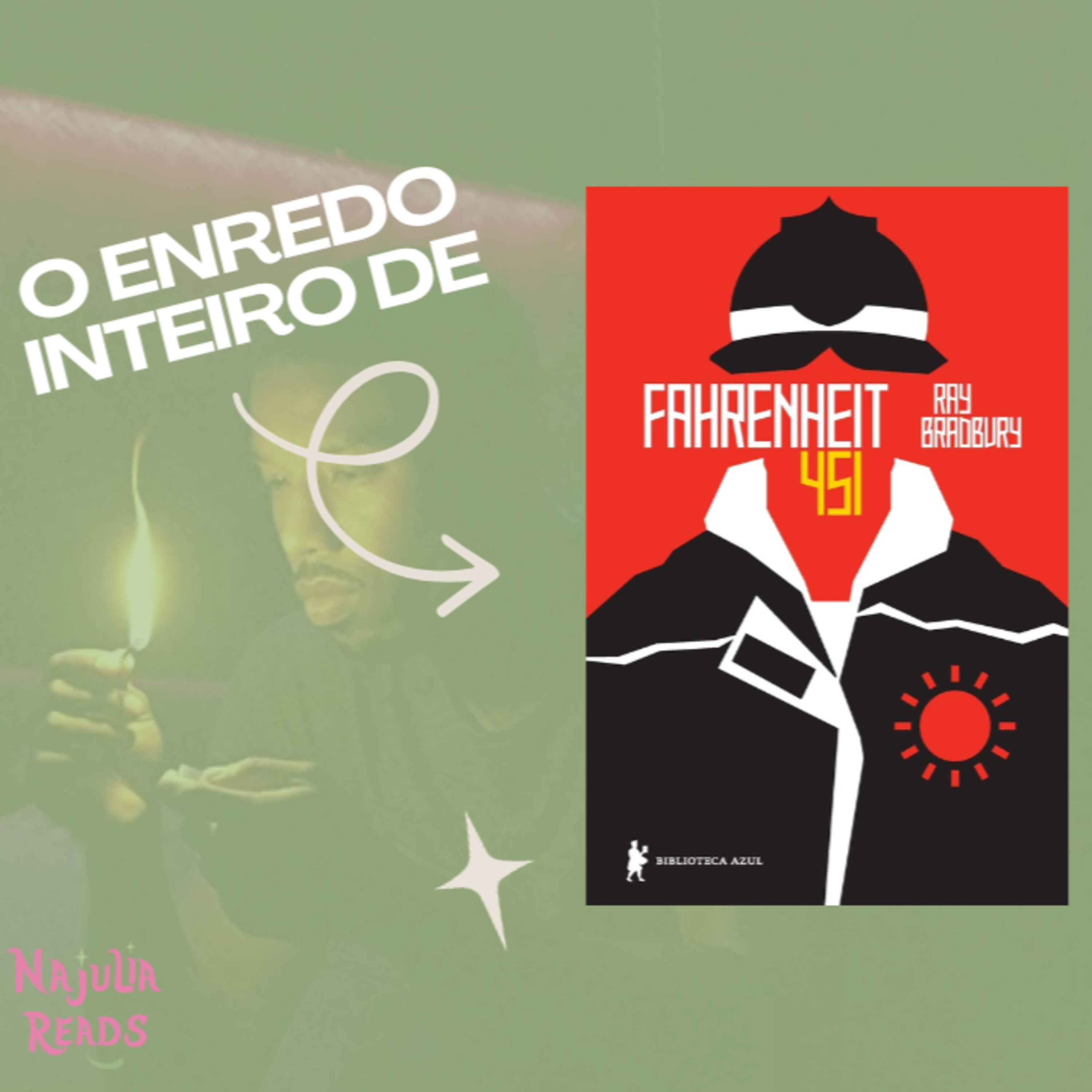 #46 o enredo inteiro de… Fahrenheit 451! episode artwork