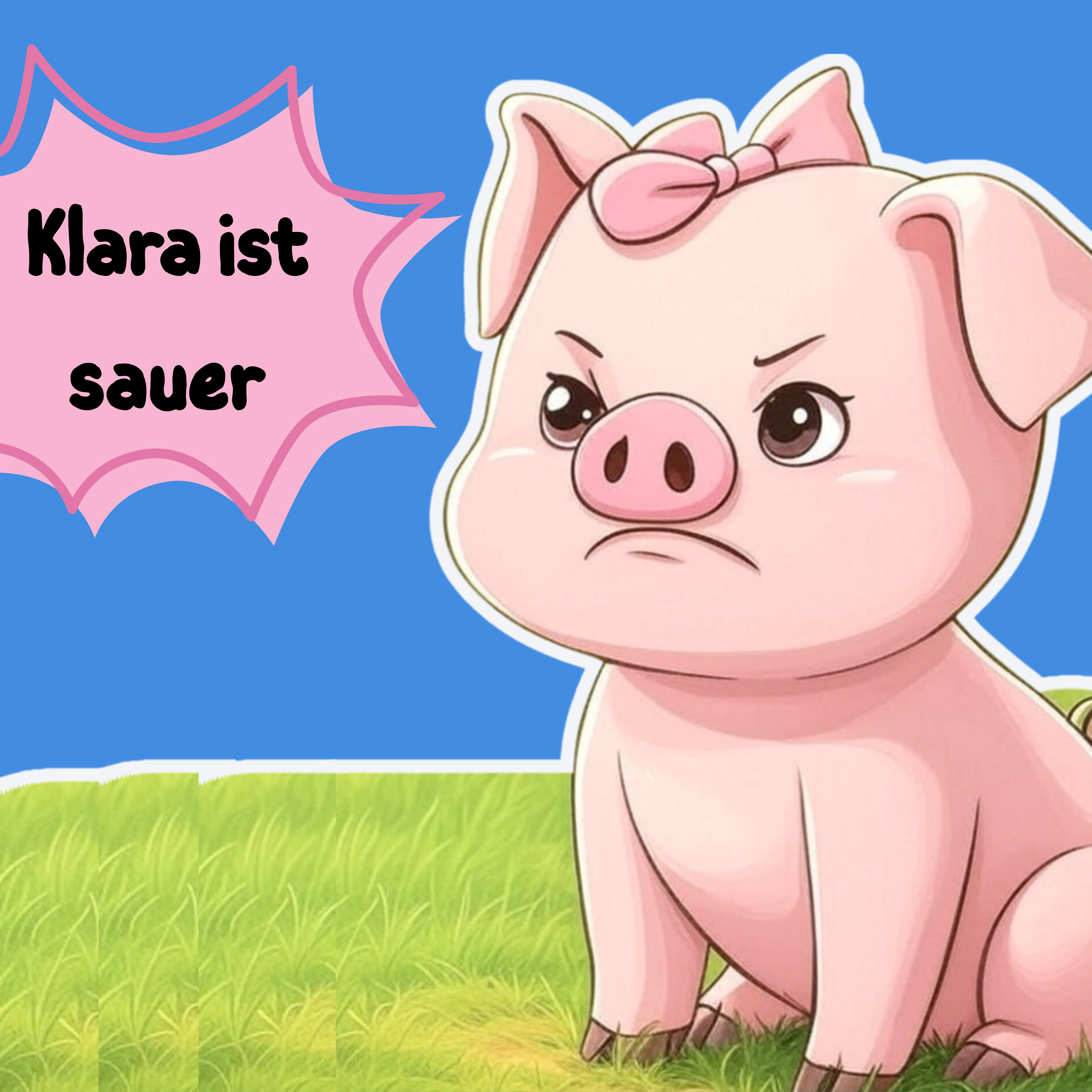 Klara Kringelschwein wird sauer