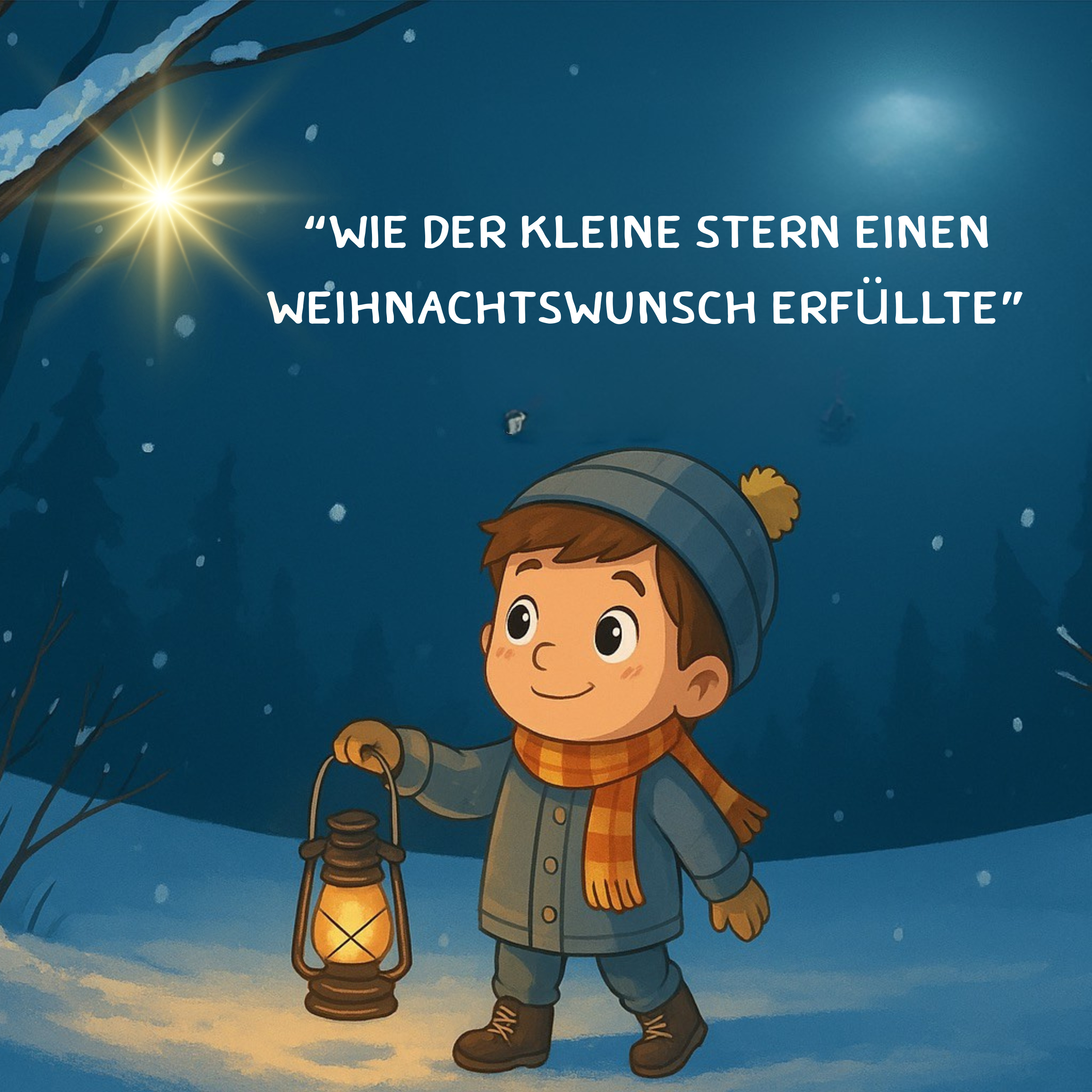 "Wie der kleine Stern einen Weihnachtswunsch erfüllte"