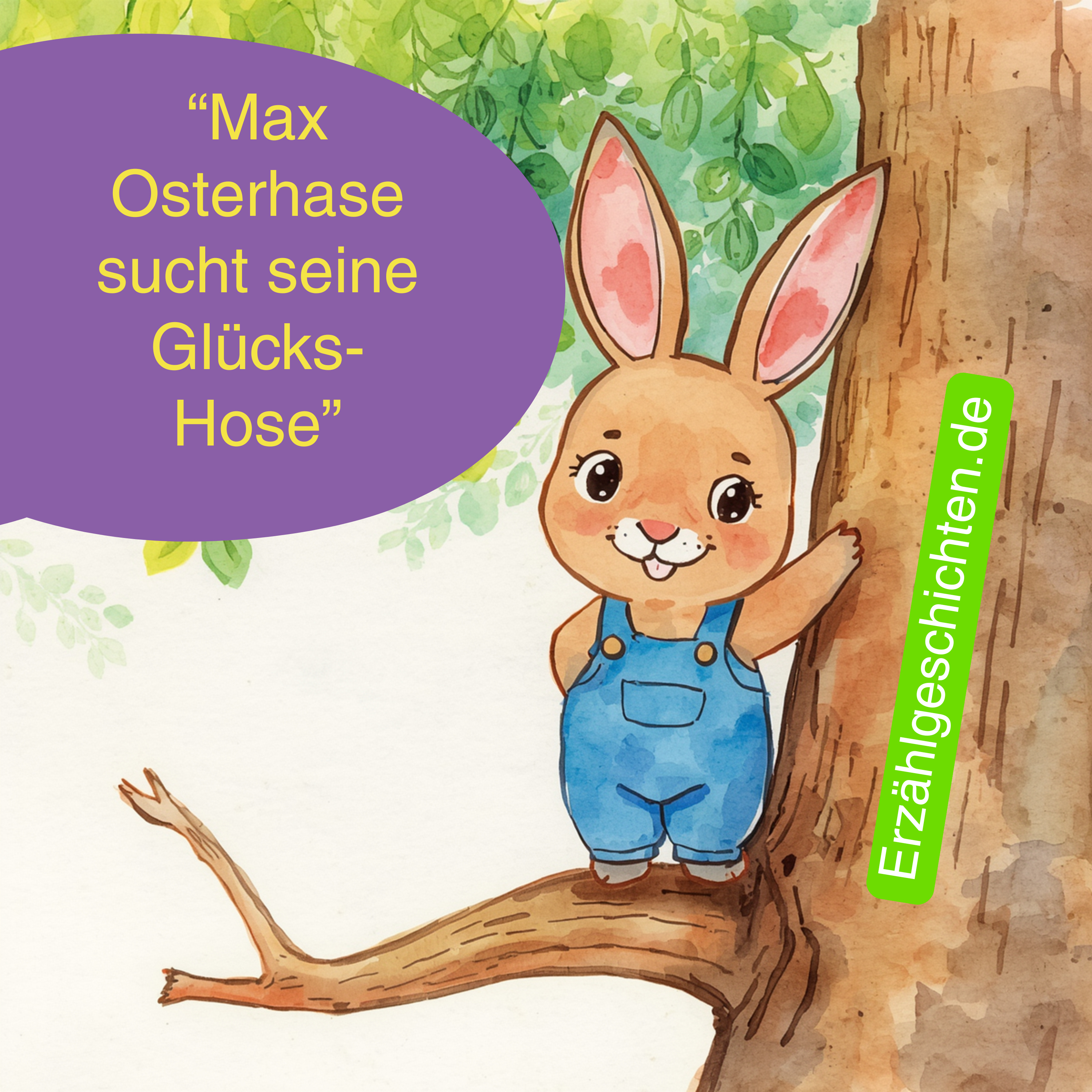 Max Osterhase sucht seine Glücks-Hose