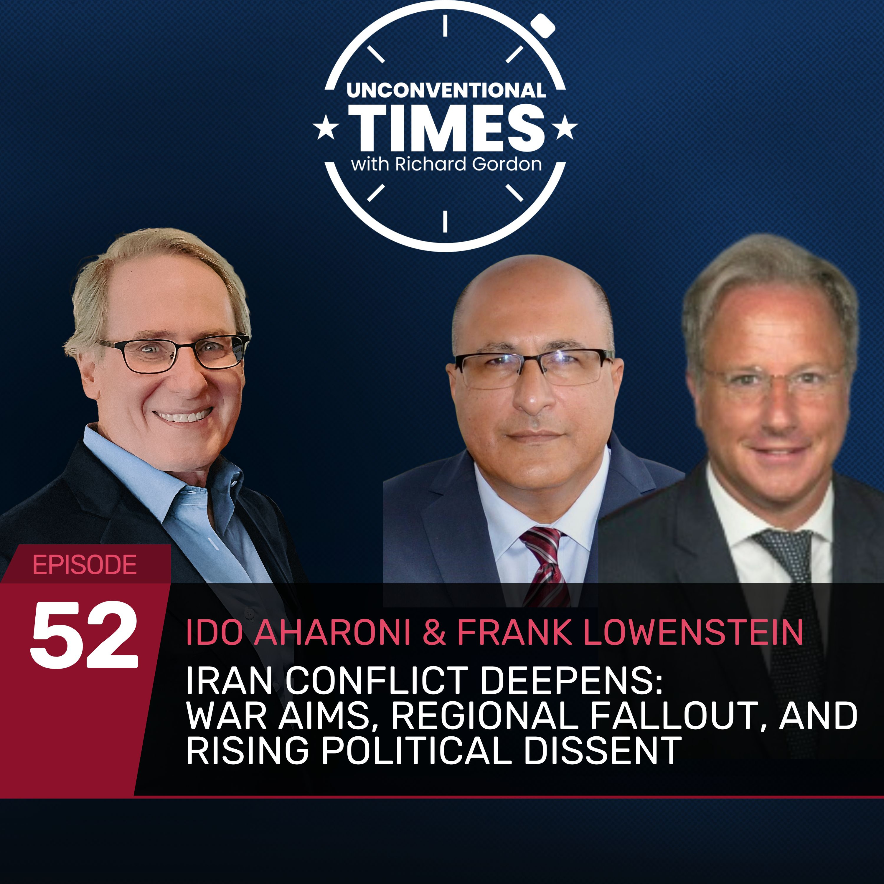 Iran Conflict Deepens: War Aims, Regional Fallout, and Rising Political Dissent episode artwork
