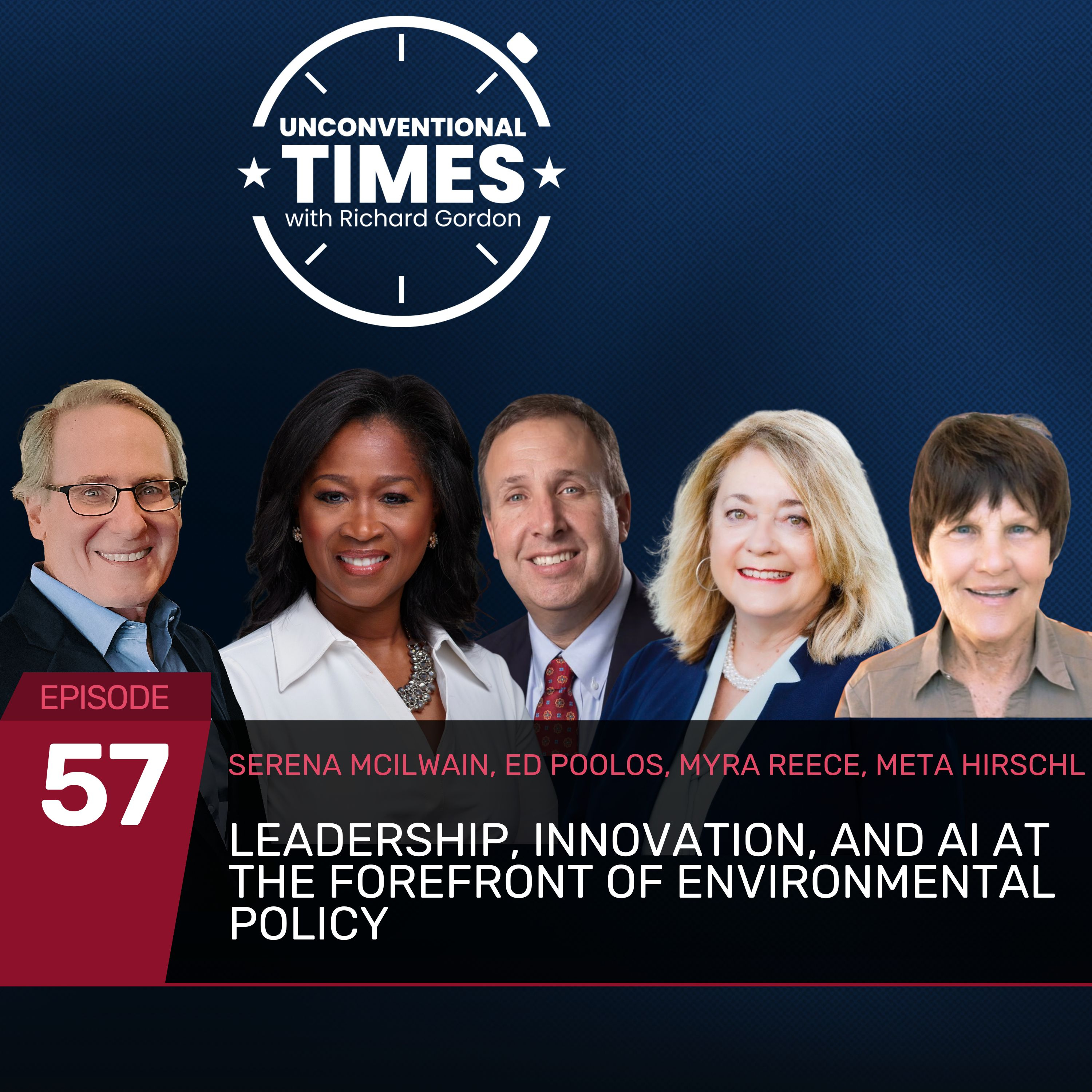 Leadership, Innovation, and AI at the Forefront of Environmental Policy episode artwork