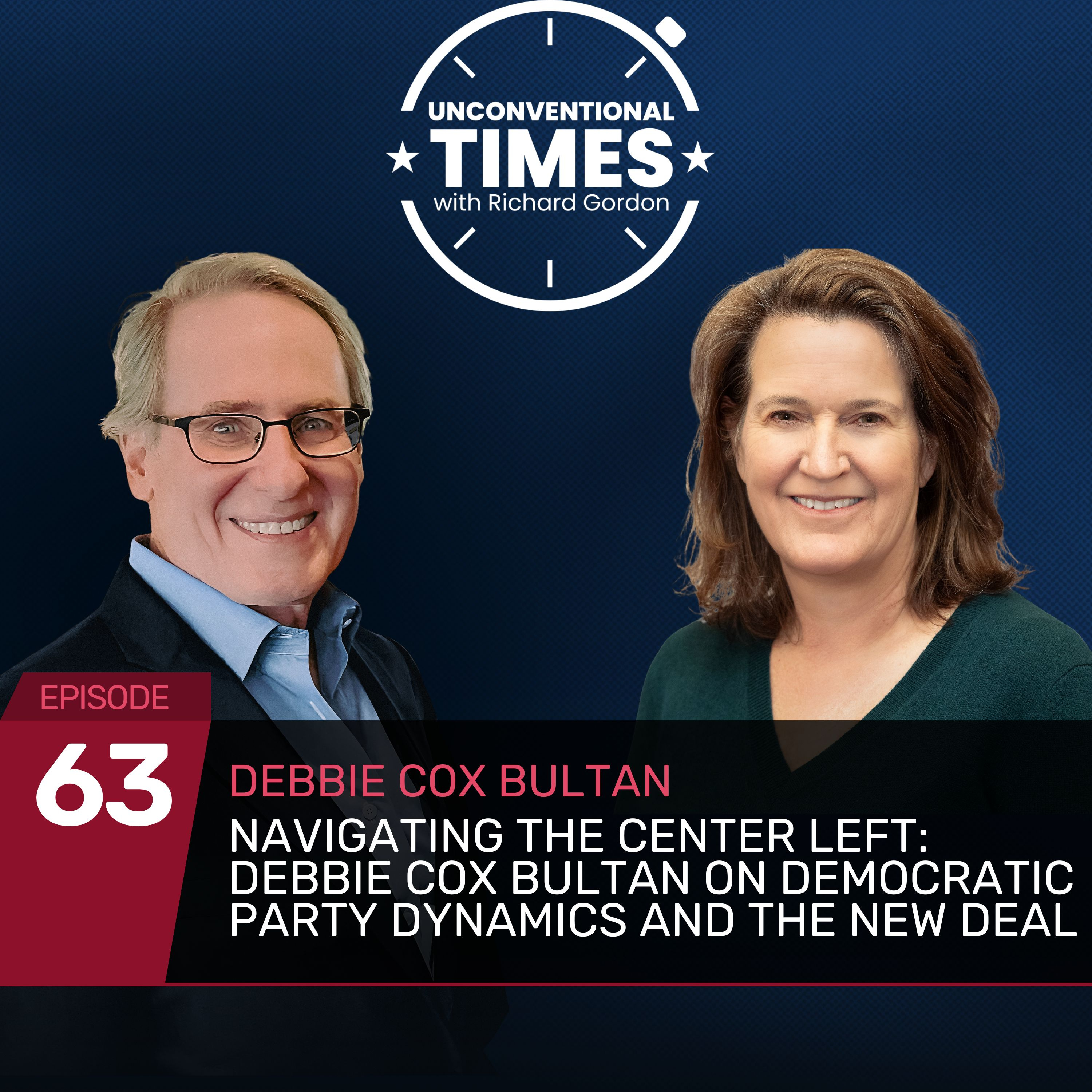 Navigating the Center Left: Debbie Cox Bultan on Democratic Party Dynamics and the New Deal episode artwork