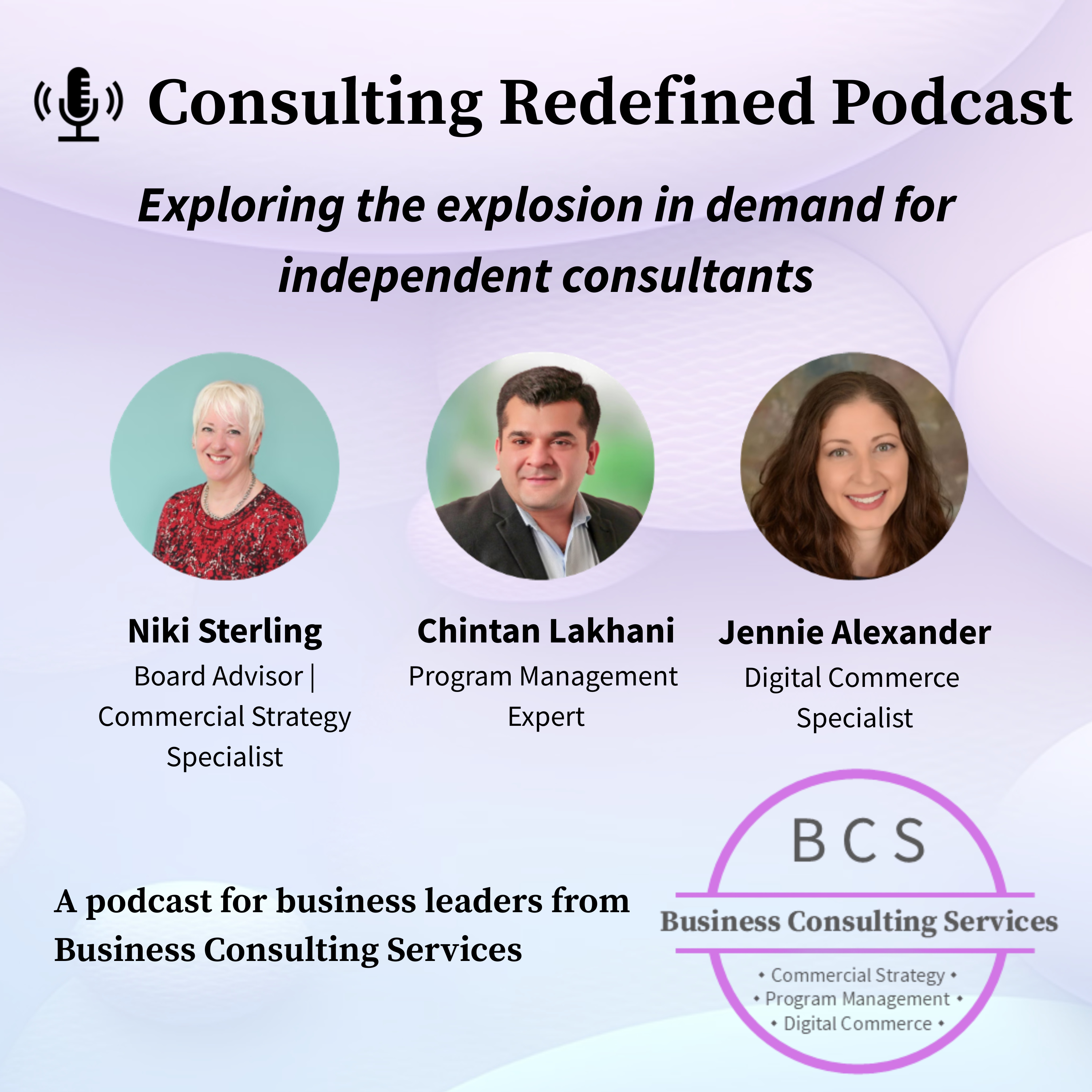 Episode 1 - Exploring the explosion in demand for independent consultants episode artwork