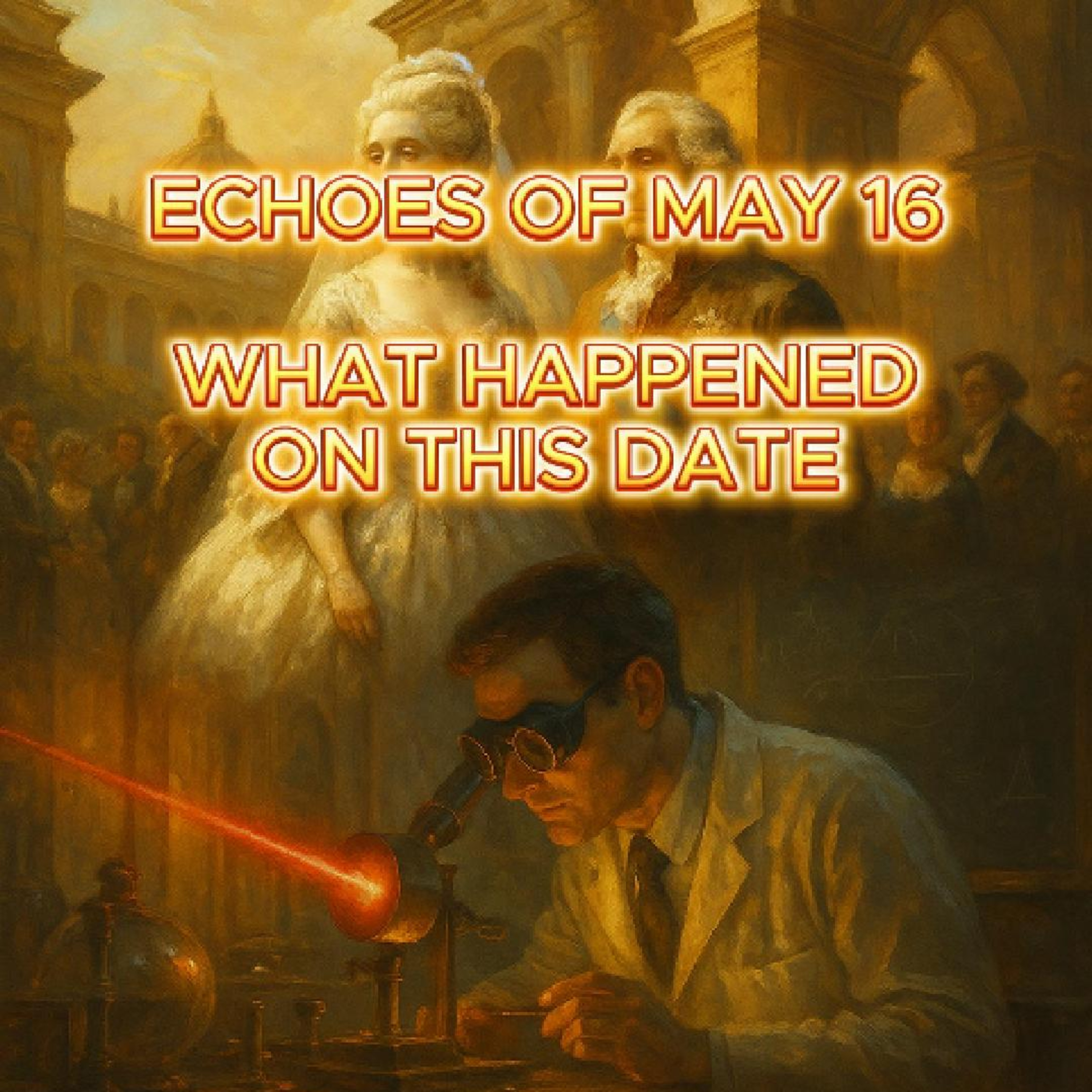 Echoes of May 16 – Lasers, Royal Vows, and the First Oscars episode artwork