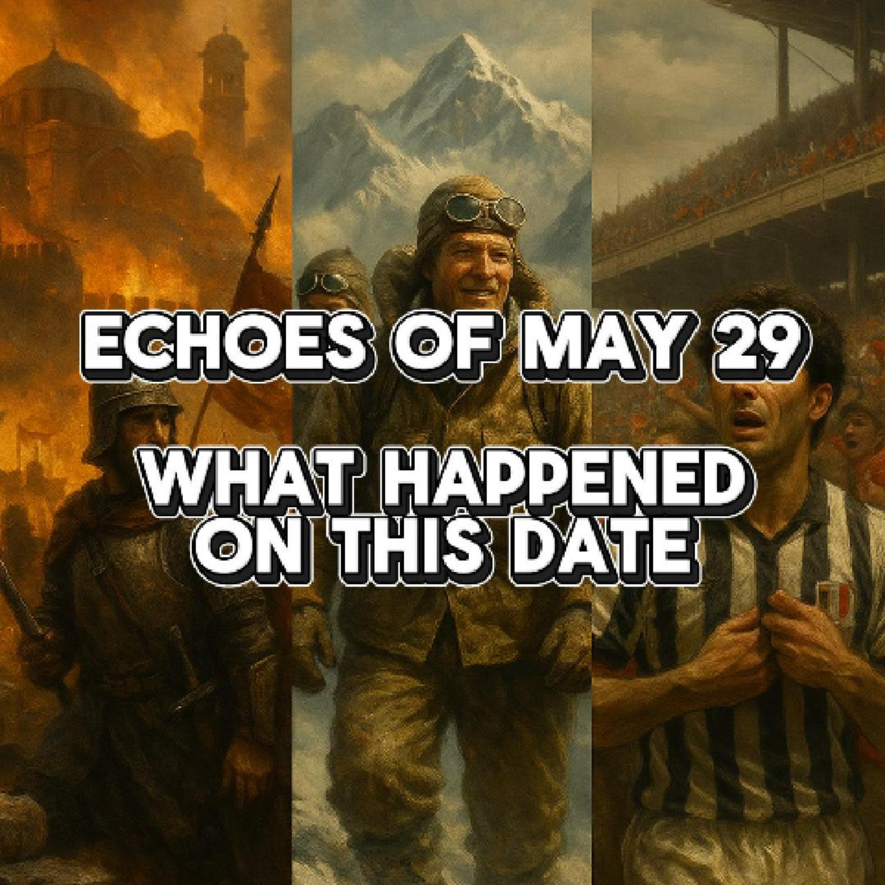 Echoes of May 29 – Constantinople Falls, Everest Conquered, Heysel Turns Tragic episode artwork
