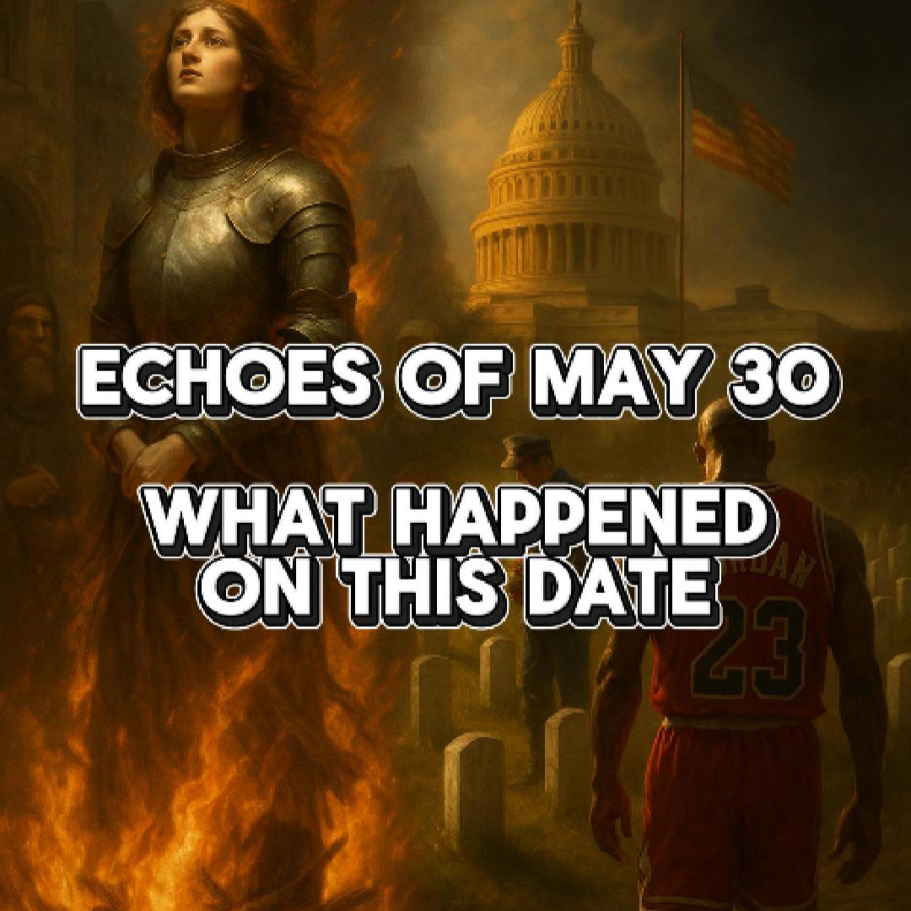 Echoes of May 30 – Joan Stands Tall, America Remembers, Jordan Bows Out episode artwork