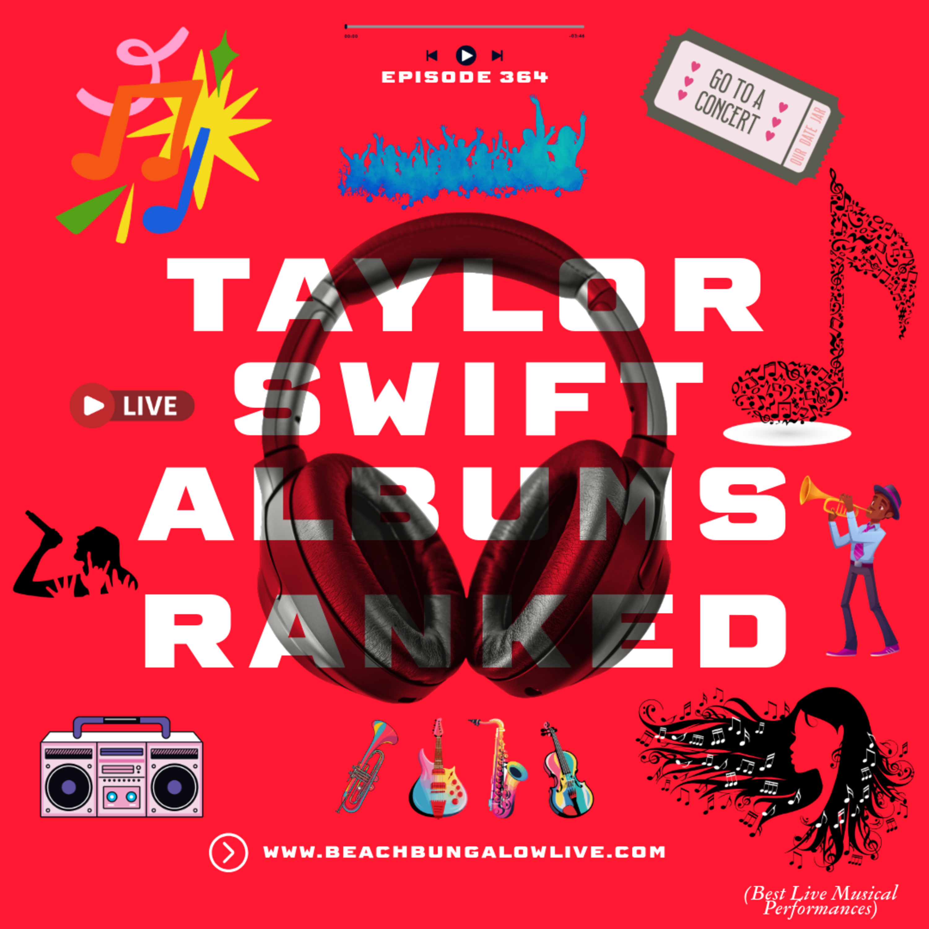364: Taylor Swift Albums, Ranked episode artwork