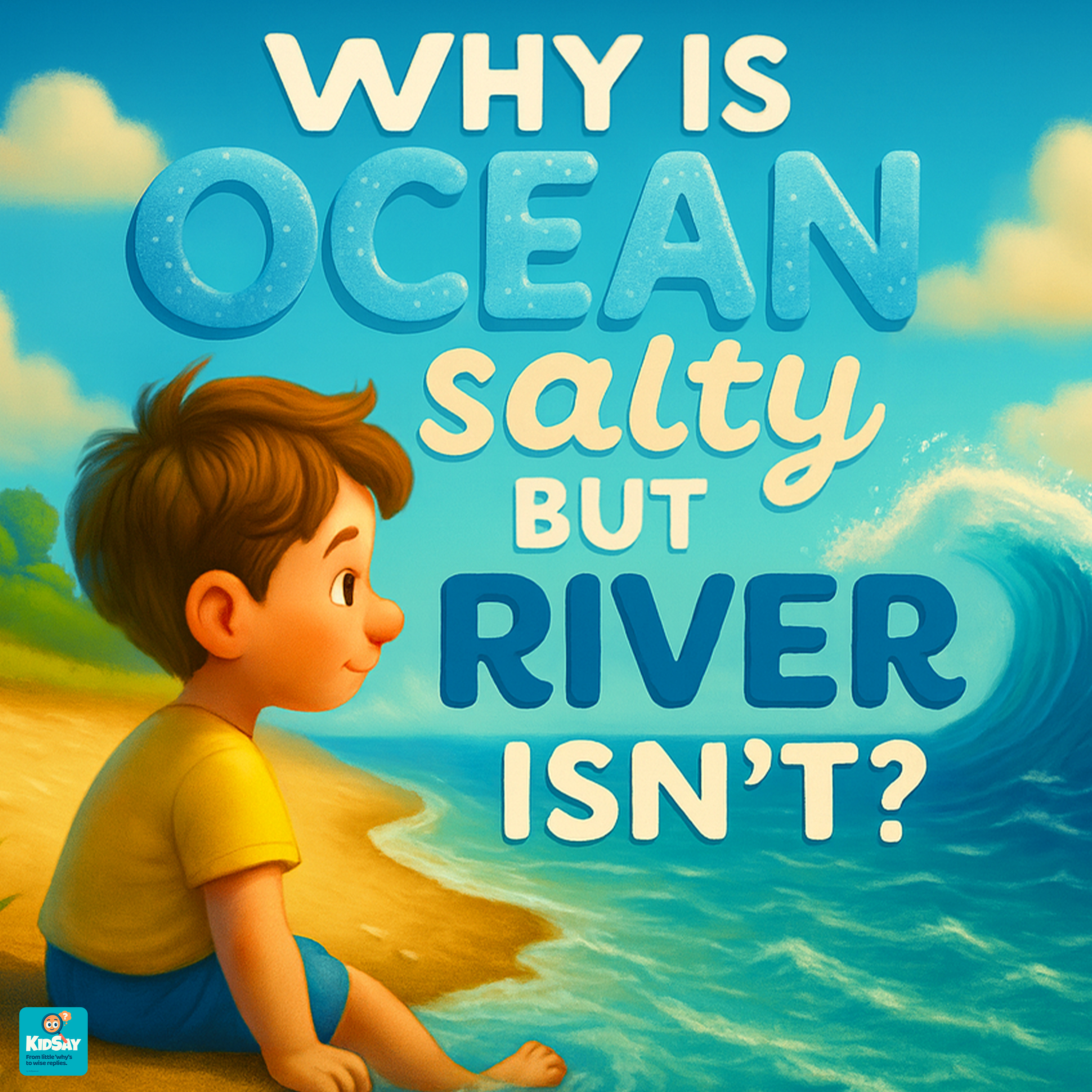 Why is ocean water salty but river water fresh? episode artwork