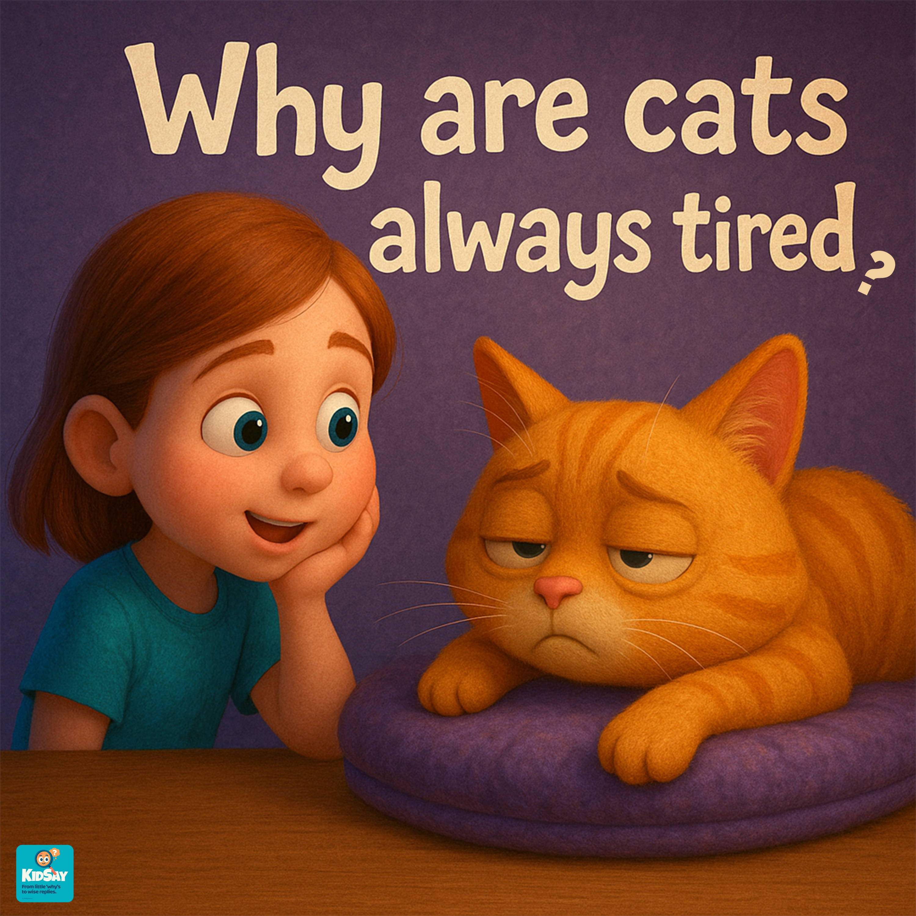 Why are cats always tired? episode artwork