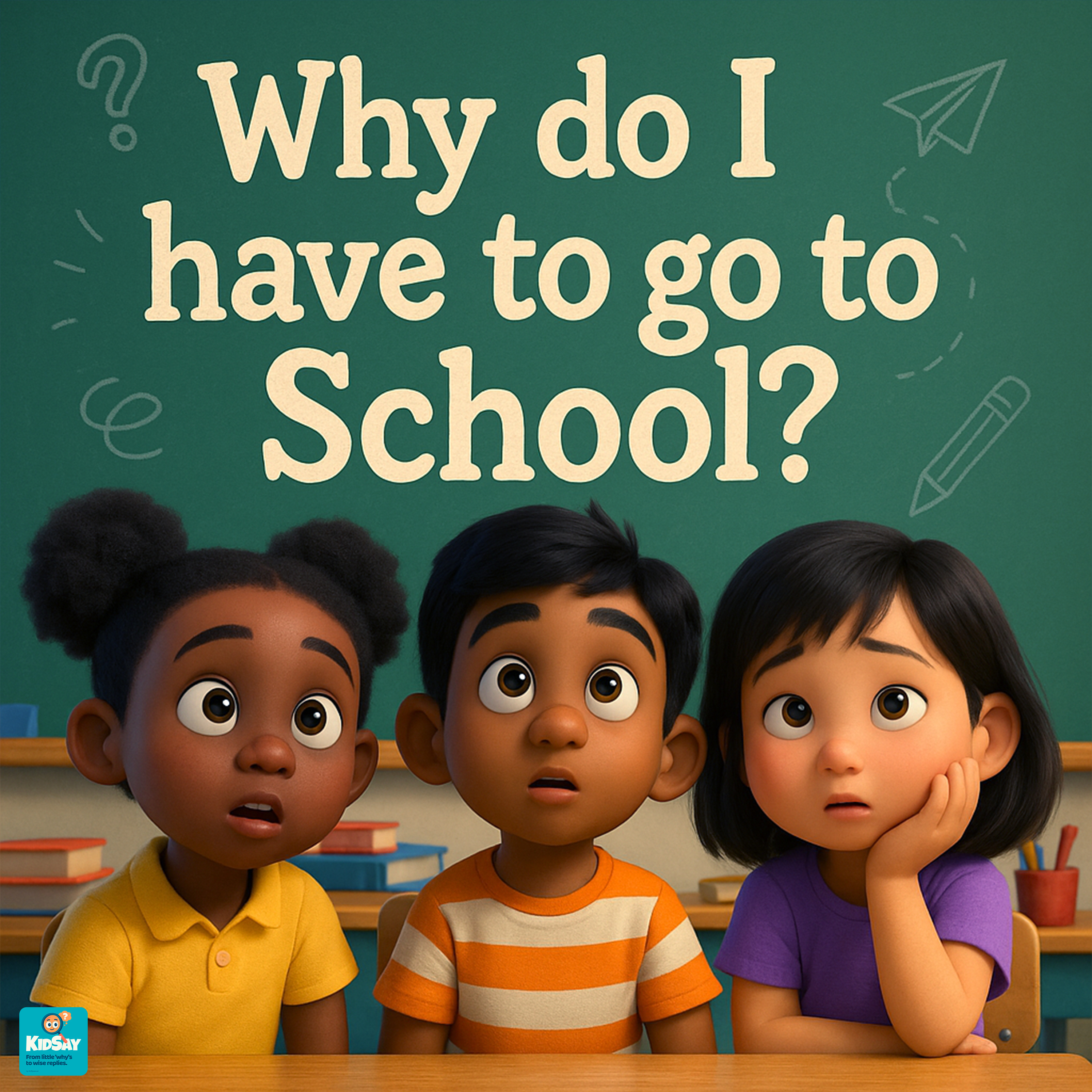 Why do I have to go to school? episode artwork