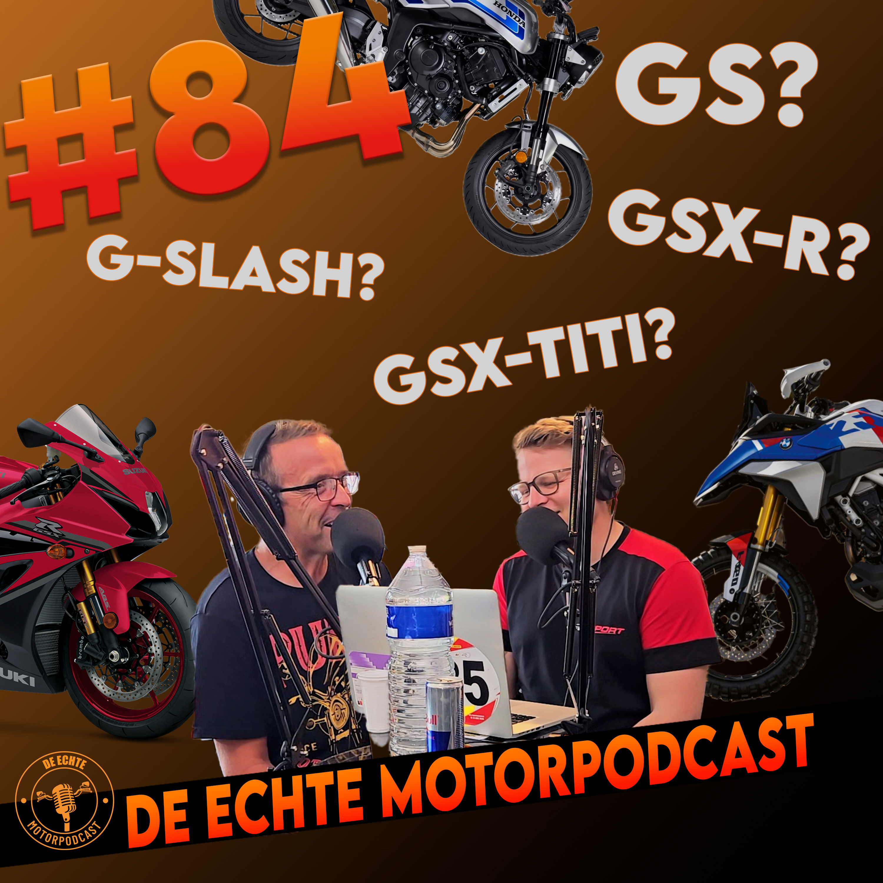 #84: Kiezen motorrijders voor GS, G-Slash, GSX-R of GSX-Titi?