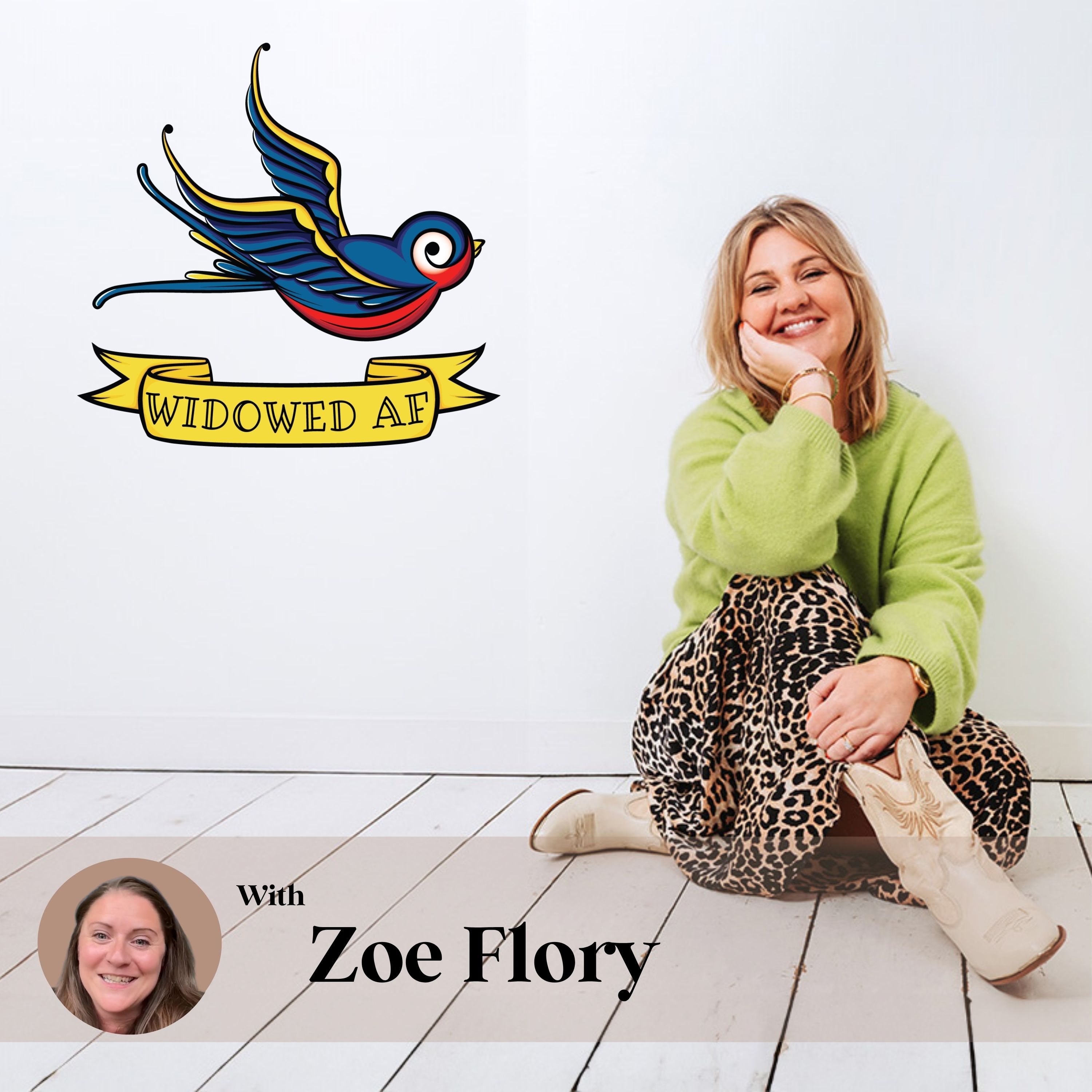 S03 - EP26- Zoe Flory on colon cancer, camping kit and the contradictions of widowhood