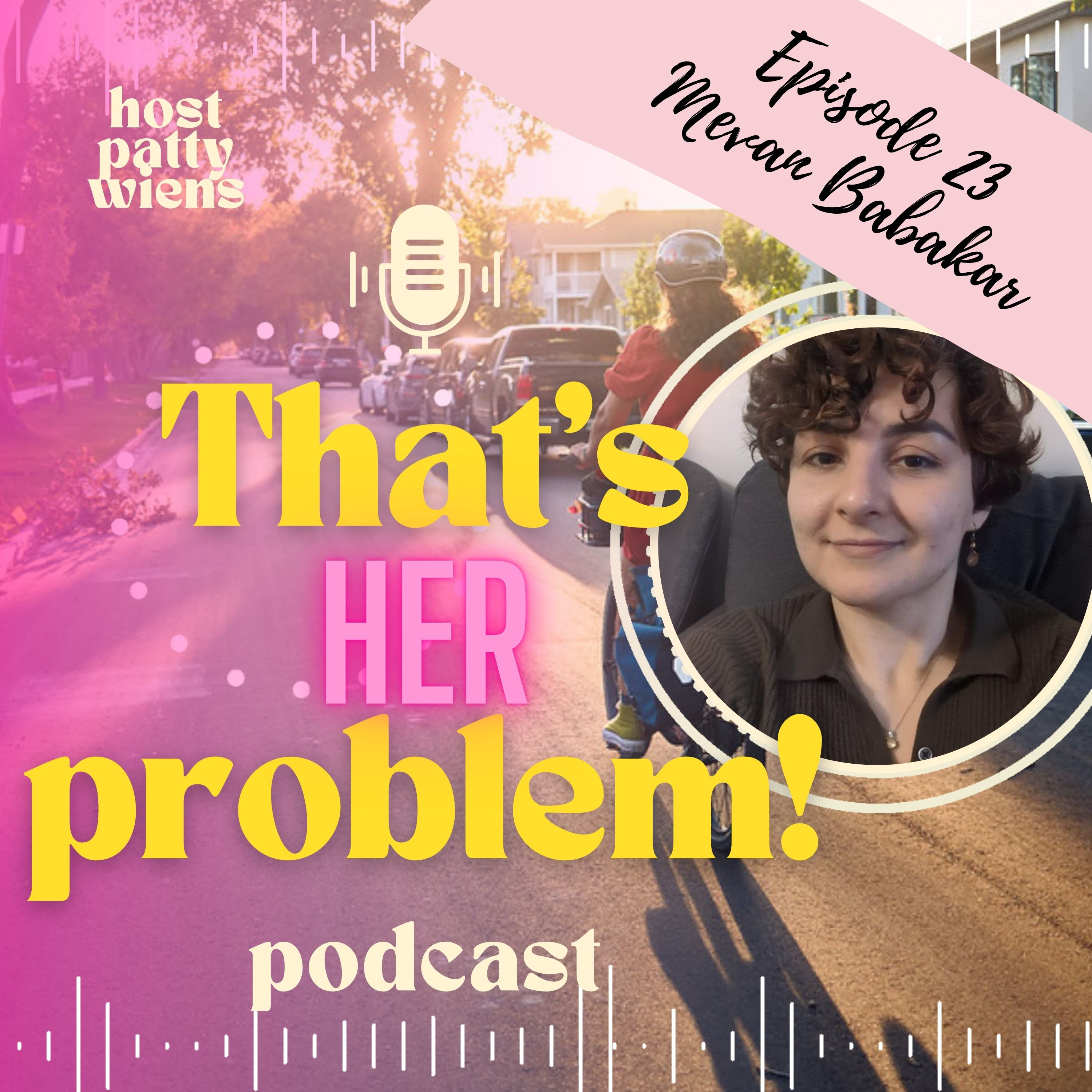 Episode 23 - Mevan Babakar - The Refugee & Her Bicycle episode artwork