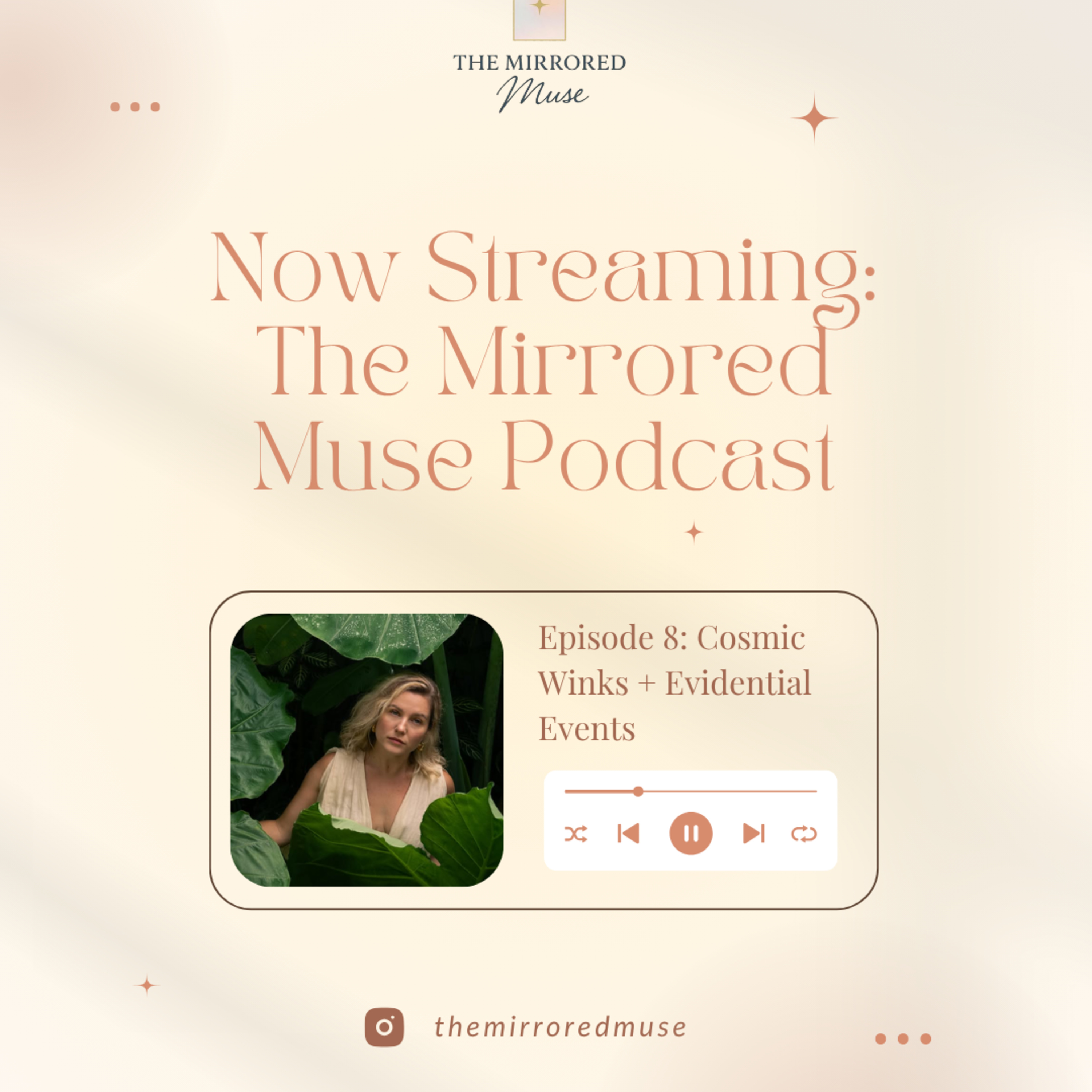 Episode 8: Cosmic Winks + Evidential Events- When the universe leaves you clues episode artwork