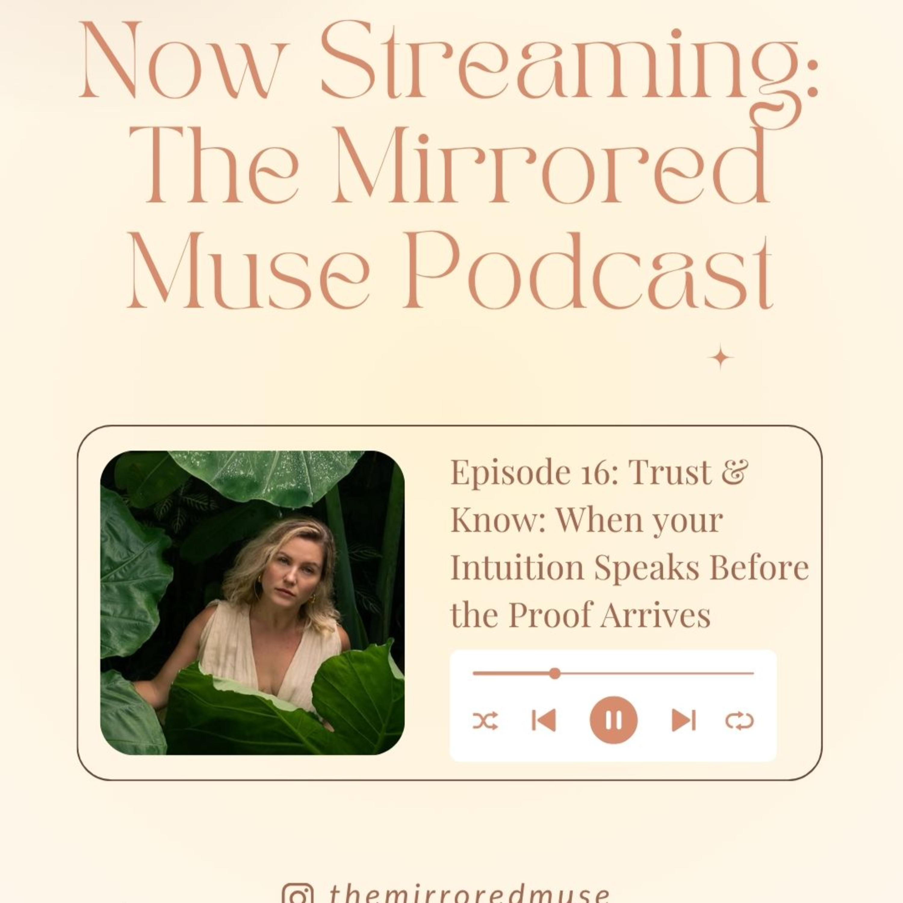 Episode 16: Trust & Know- When Your Intuition Speaks Before the Proof Arrives episode artwork