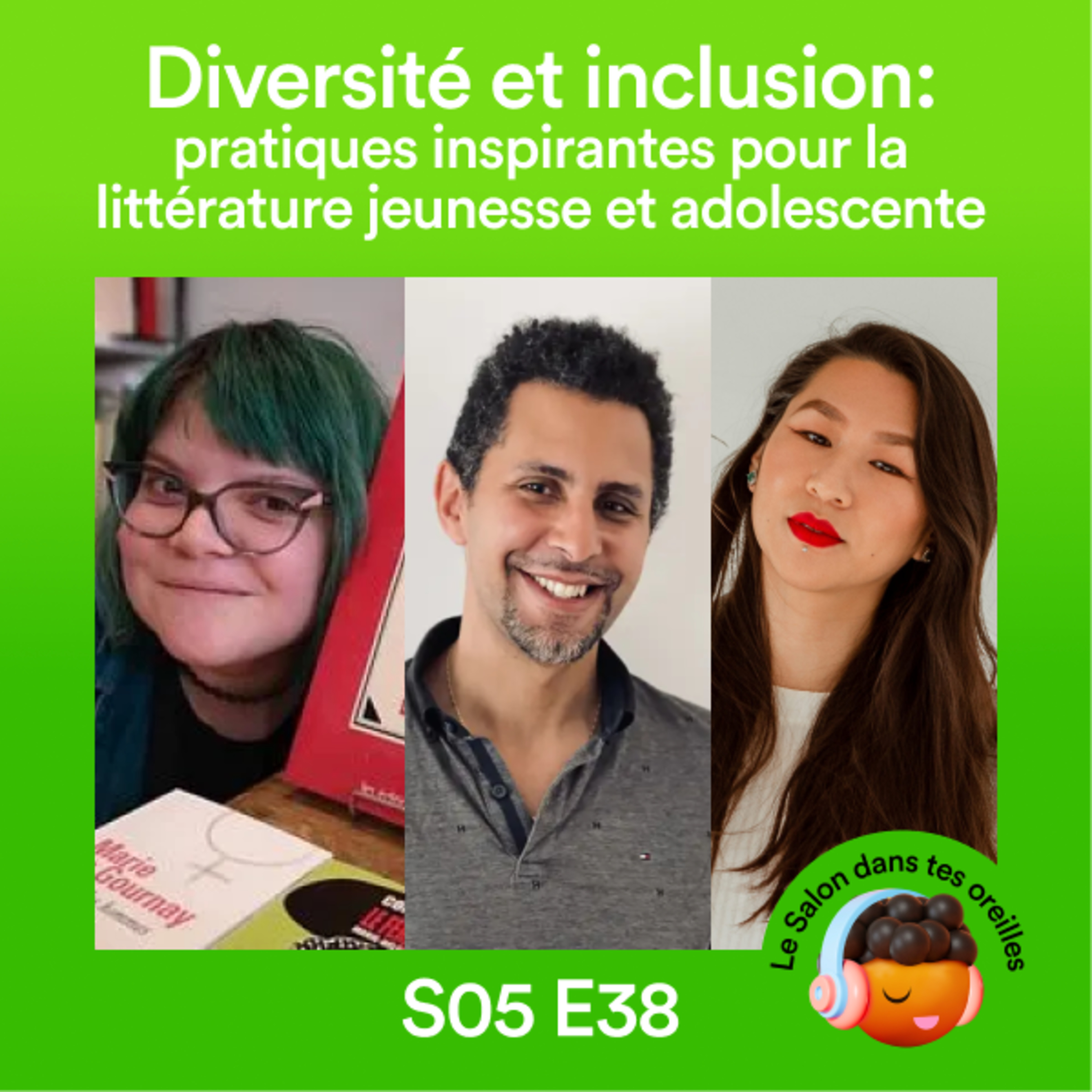 Diversité et inclusion: pratiques inspirantes pour la littérature jeunesse et adolescente - S05 EP38 episode artwork