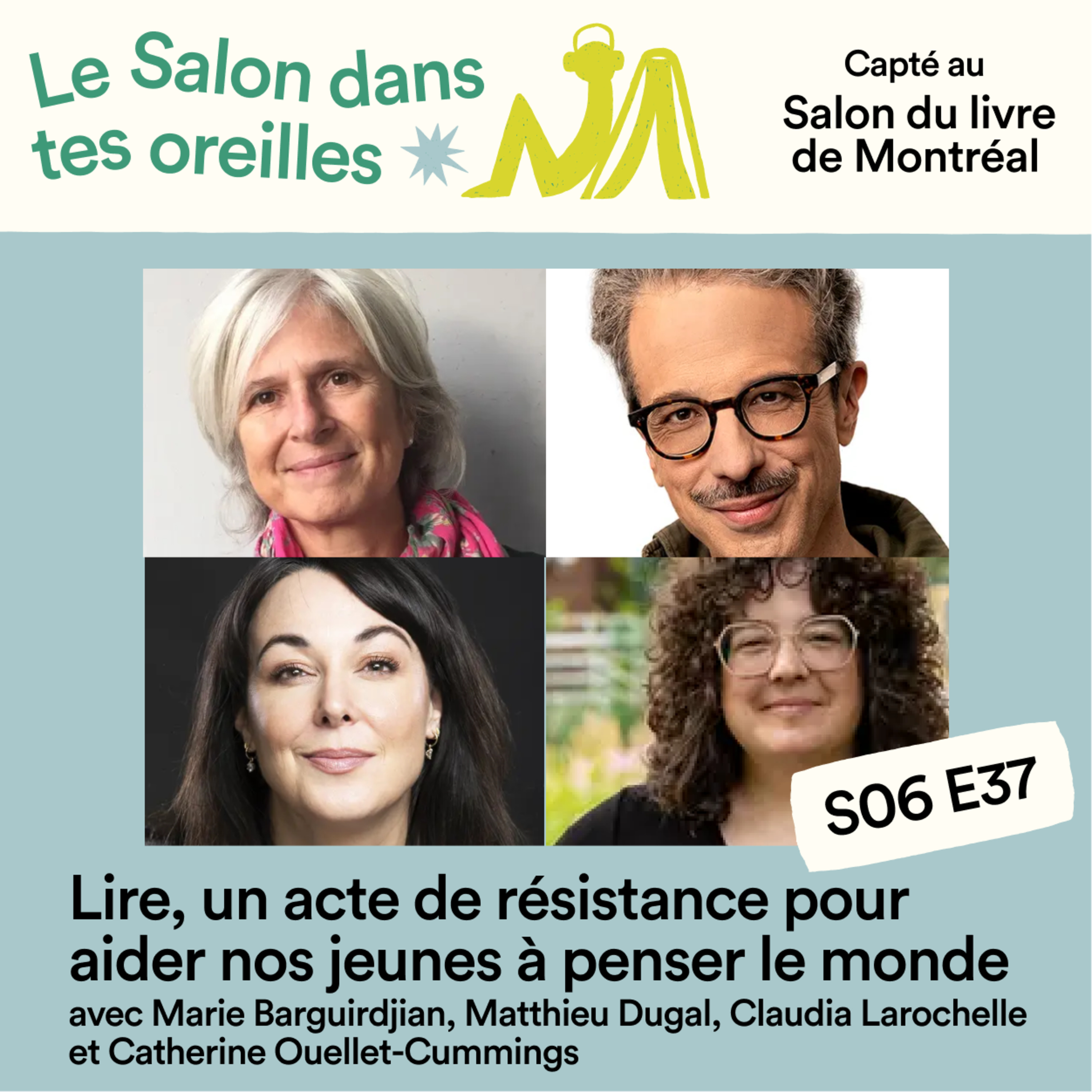 Lire, un acte de résistance pour aider nos jeunes à penser le monde - S06E37 episode artwork