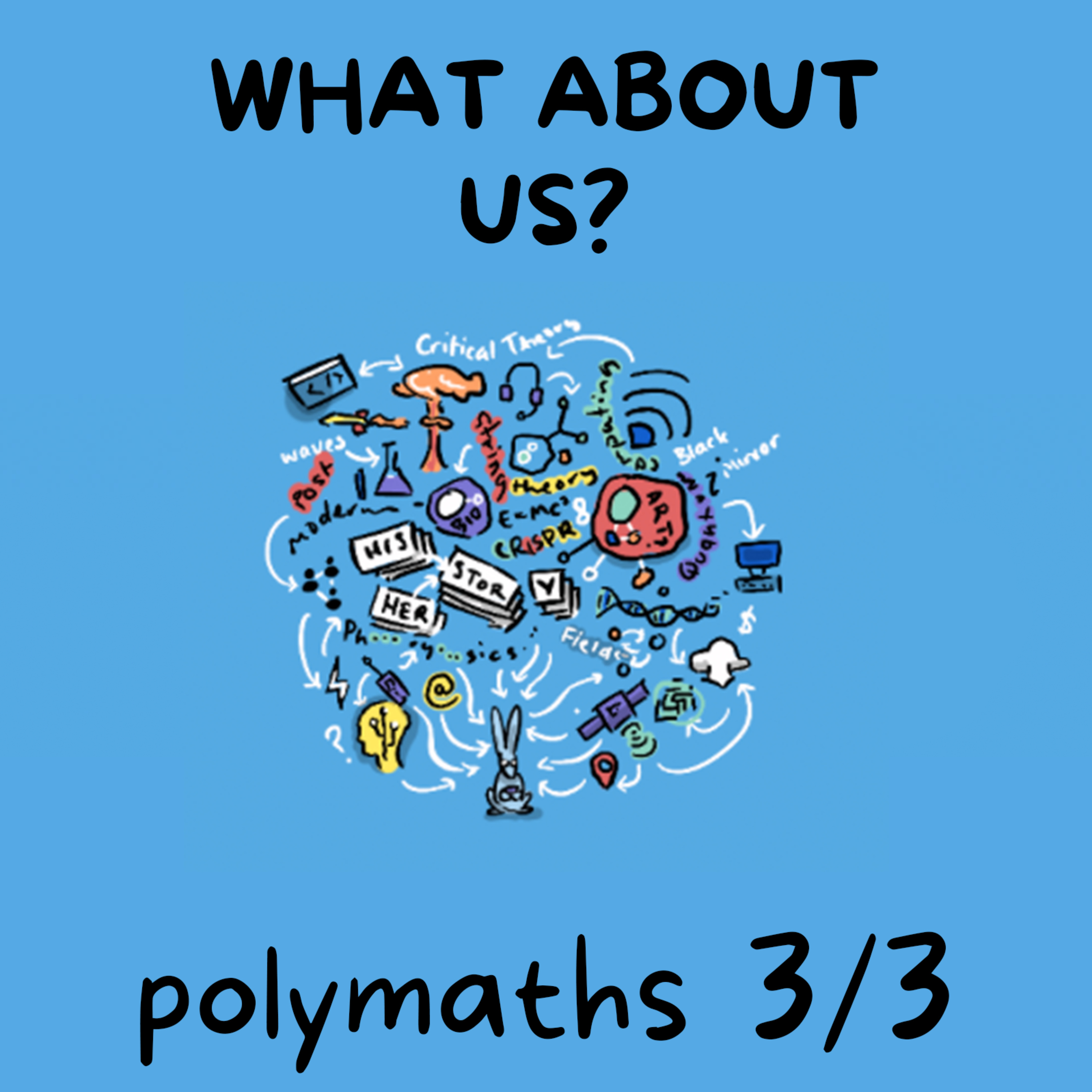 What About Us—Polymaths 3/3 episode artwork