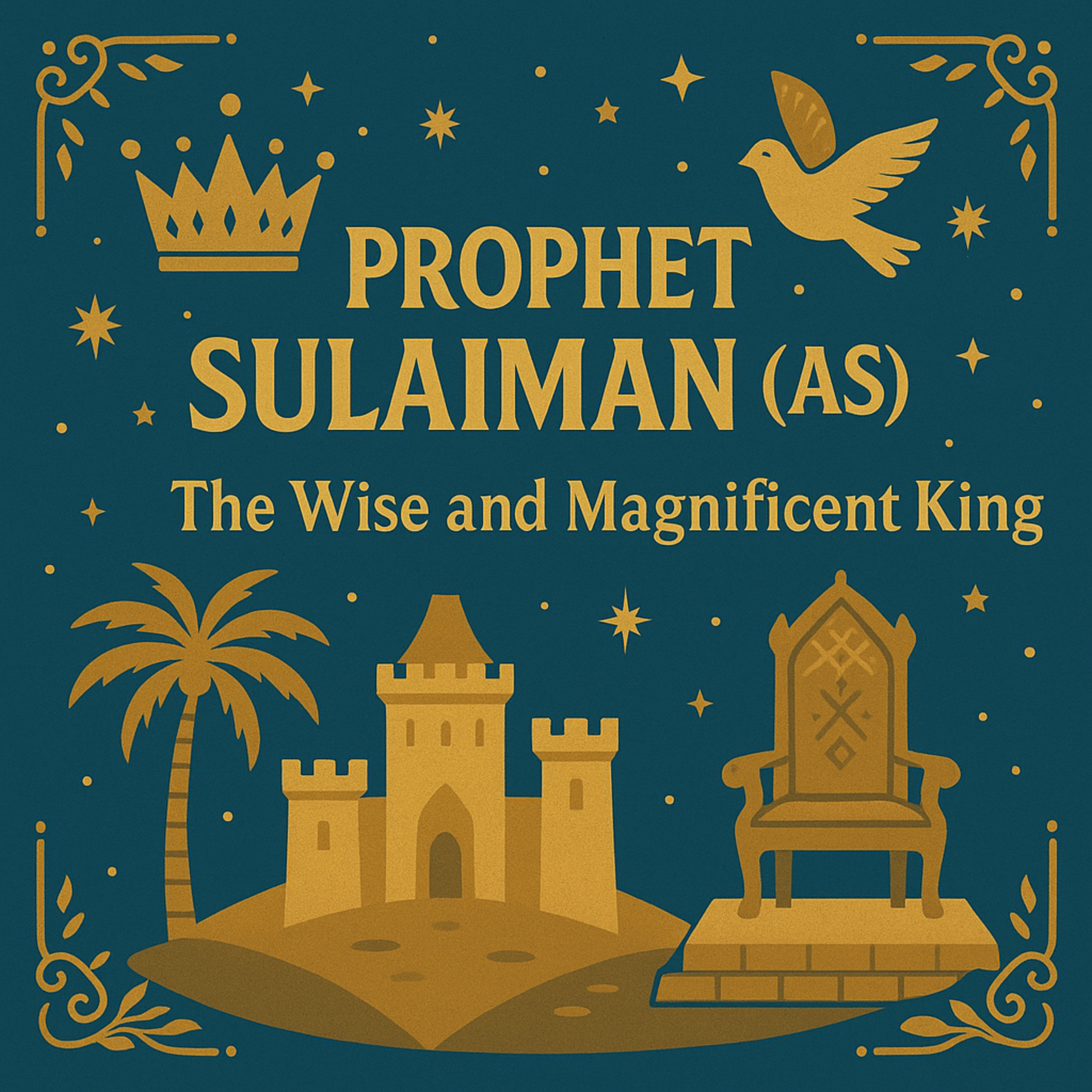 Prophet Suleiman (AS): The Wise King with a Grateful Heart 👑🕊️ | Ep 21