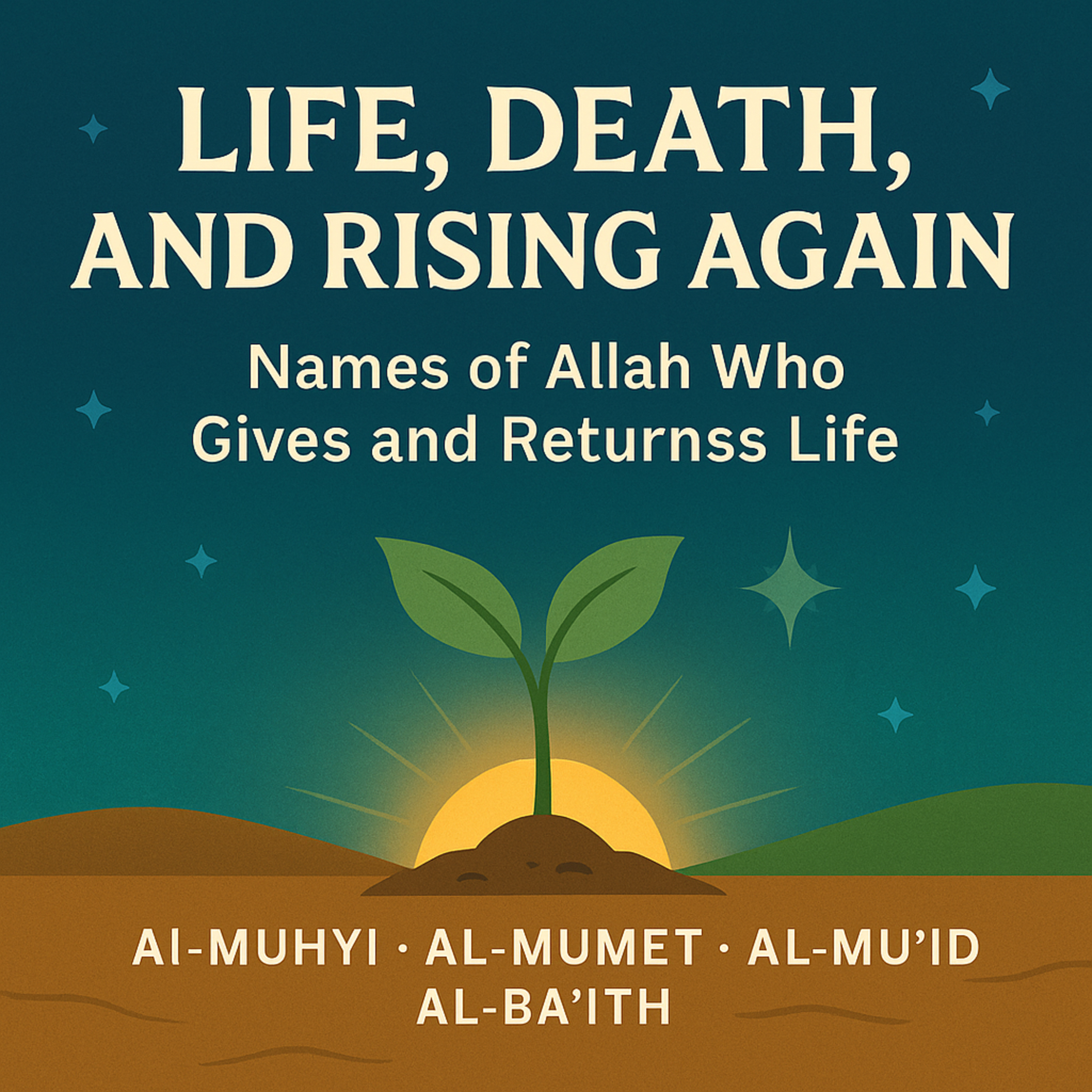 Life, Death, and Rising Again: Names of Allah Who Gives and Returns Life 🌱✨ | Ep 15