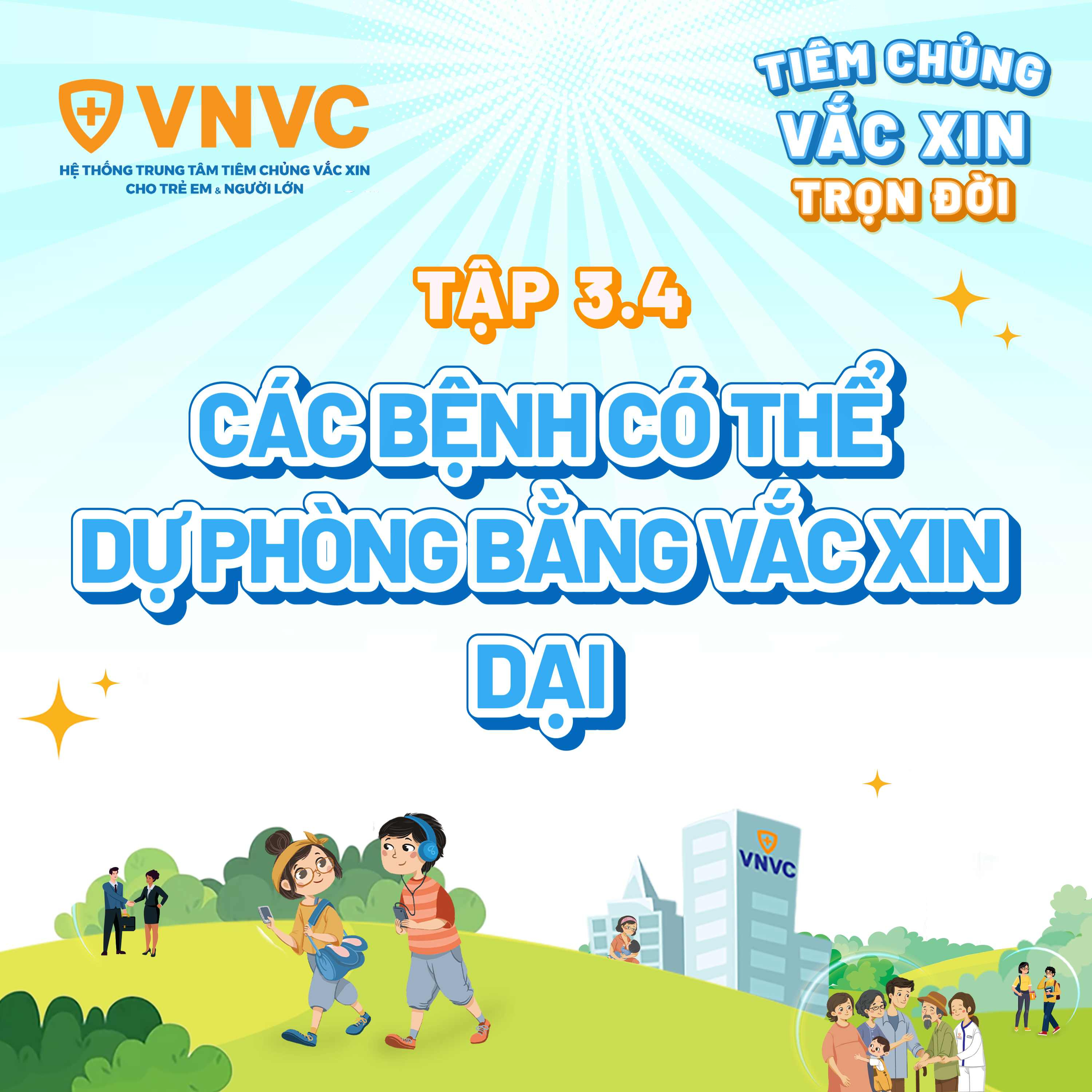 Sách Tiêm chủng vắc xin trọn đời VNVC