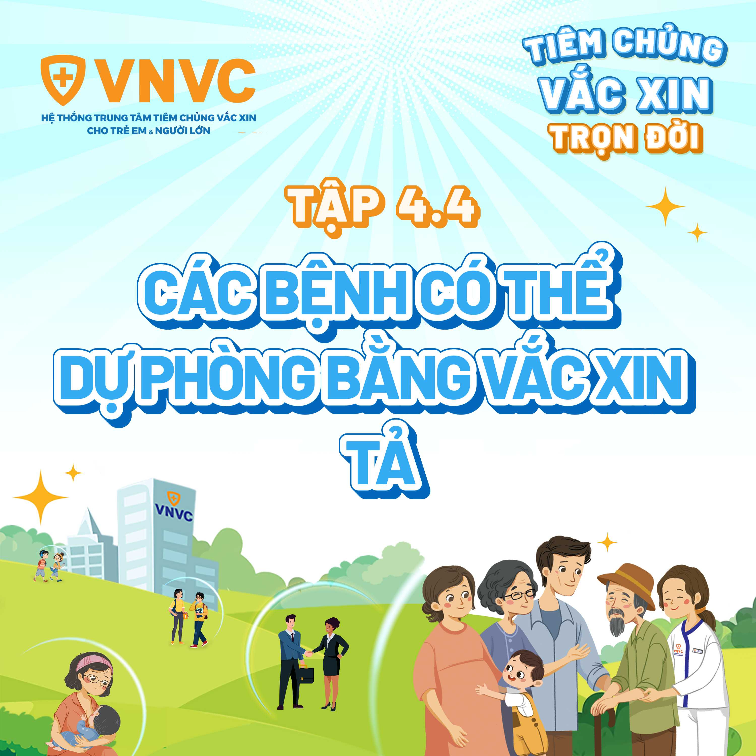Sách Tiêm chủng vắc xin trọn đời VNVC