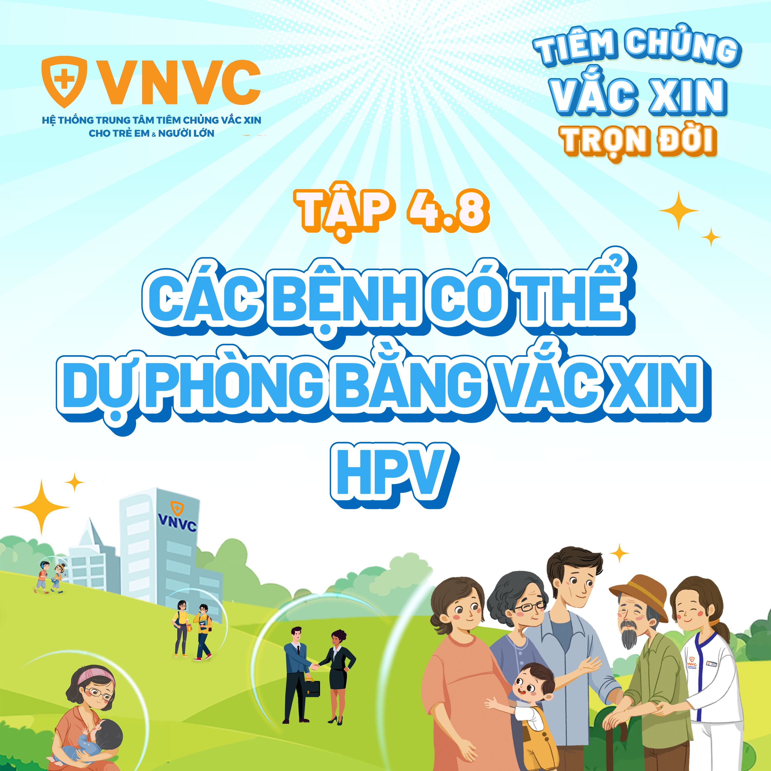 Sách Tiêm chủng vắc xin trọn đời VNVC