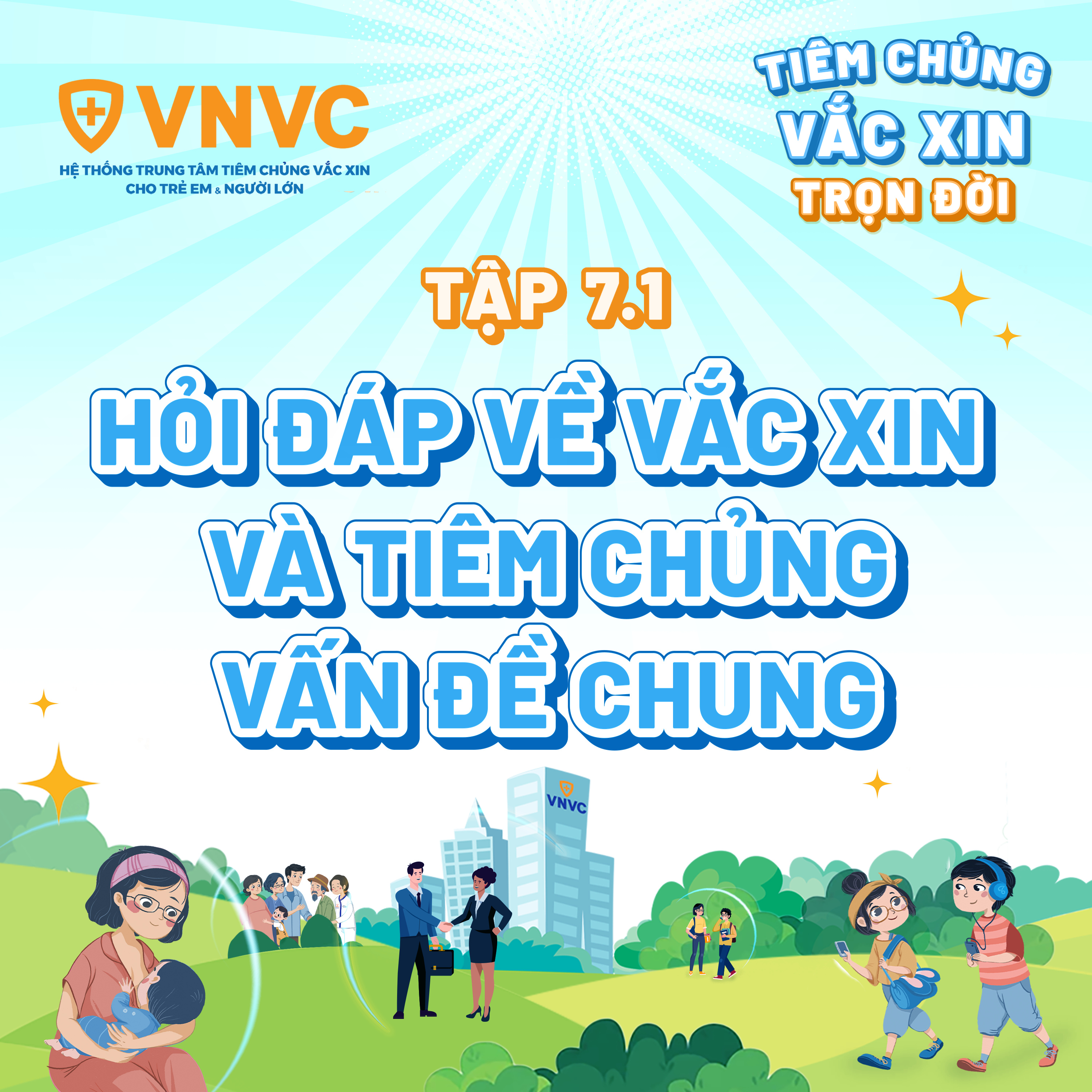 Sách Tiêm chủng vắc xin trọn đời VNVC