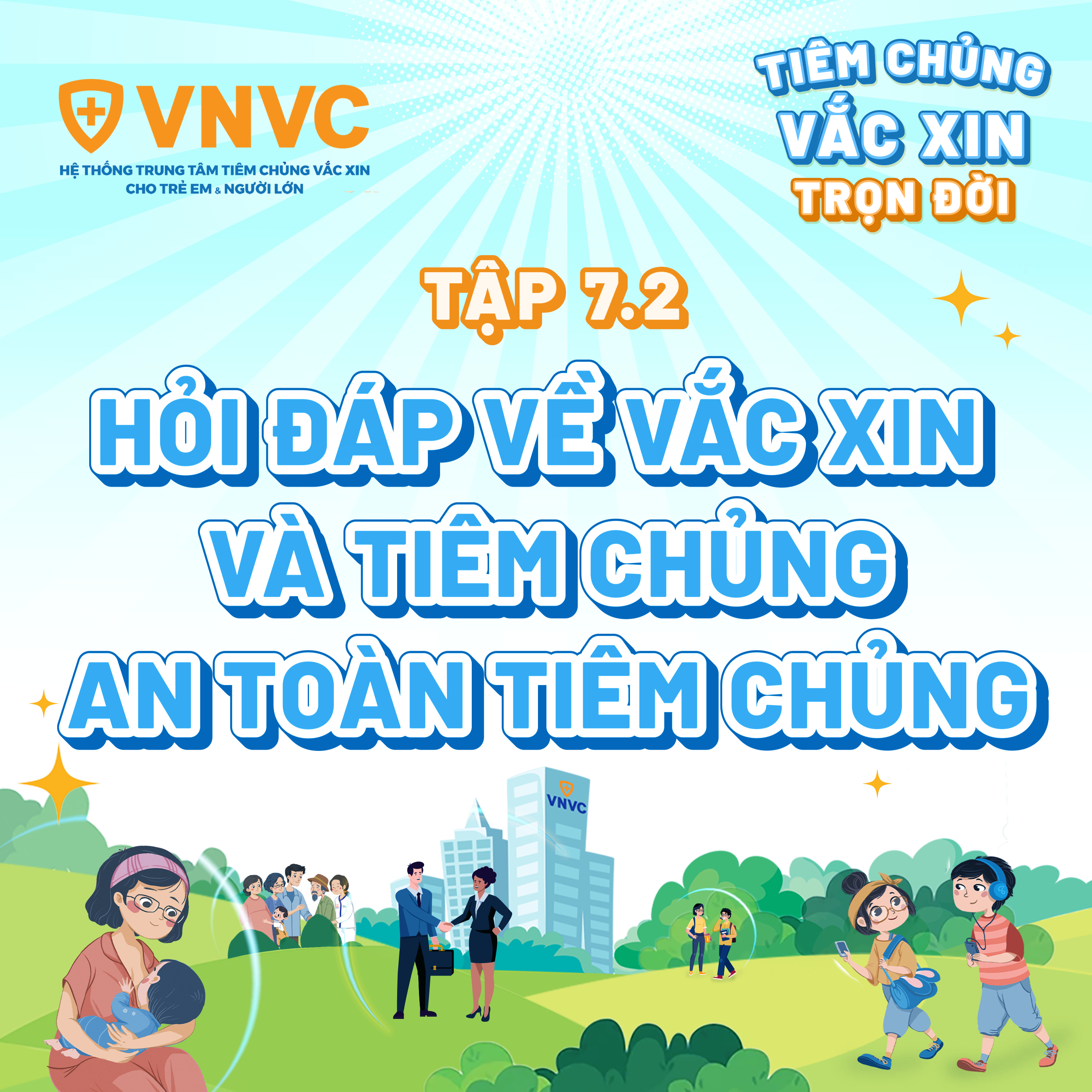 Sách Tiêm chủng vắc xin trọn đời VNVC