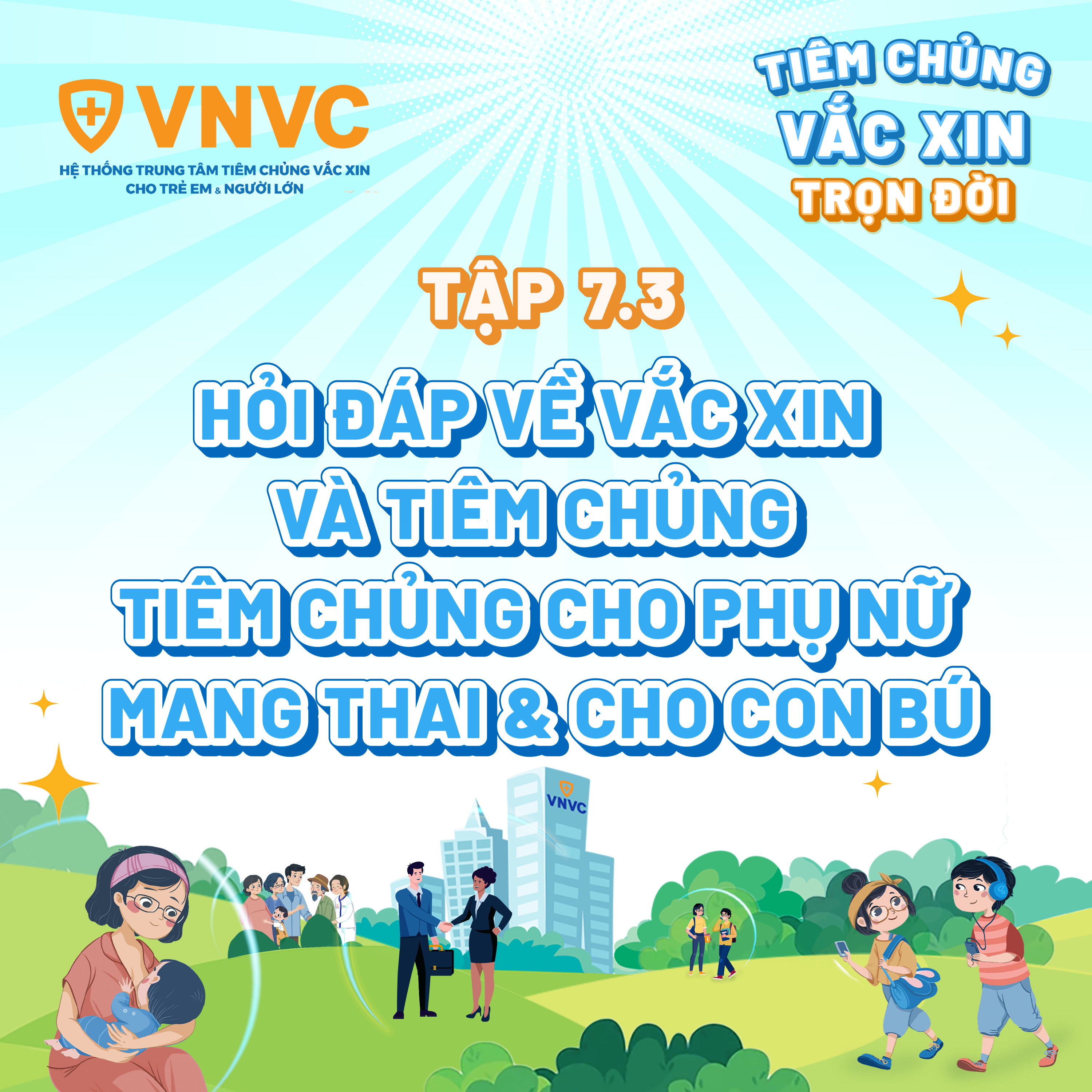 Sách Tiêm chủng vắc xin trọn đời VNVC