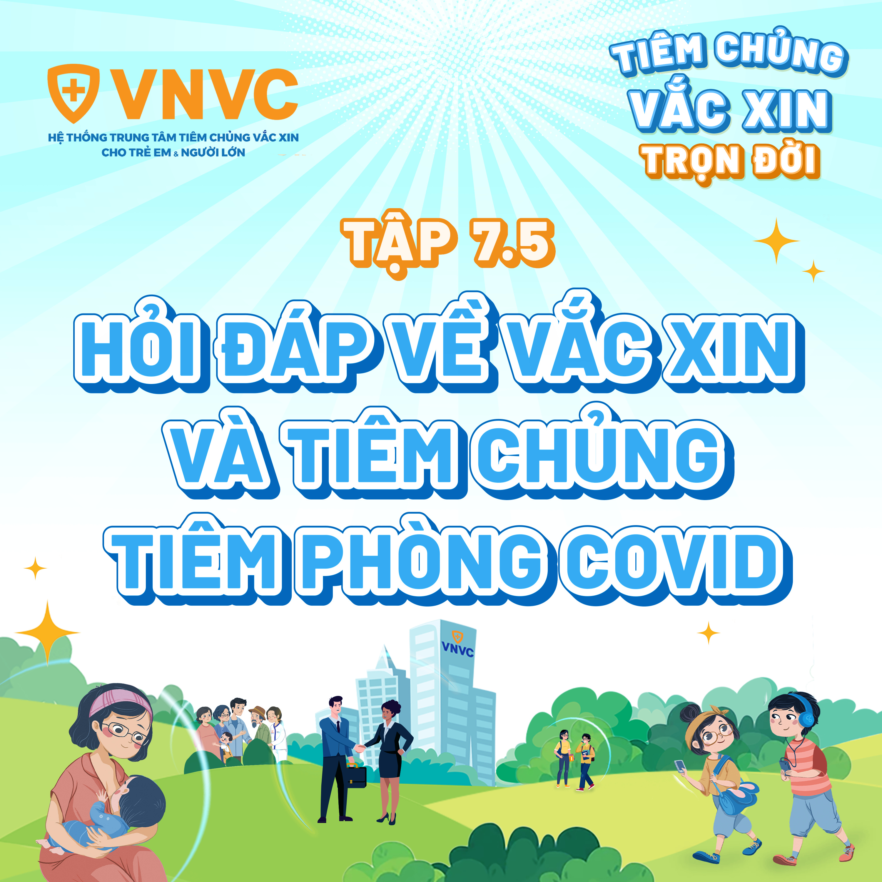 Sách Tiêm chủng vắc xin trọn đời VNVC
