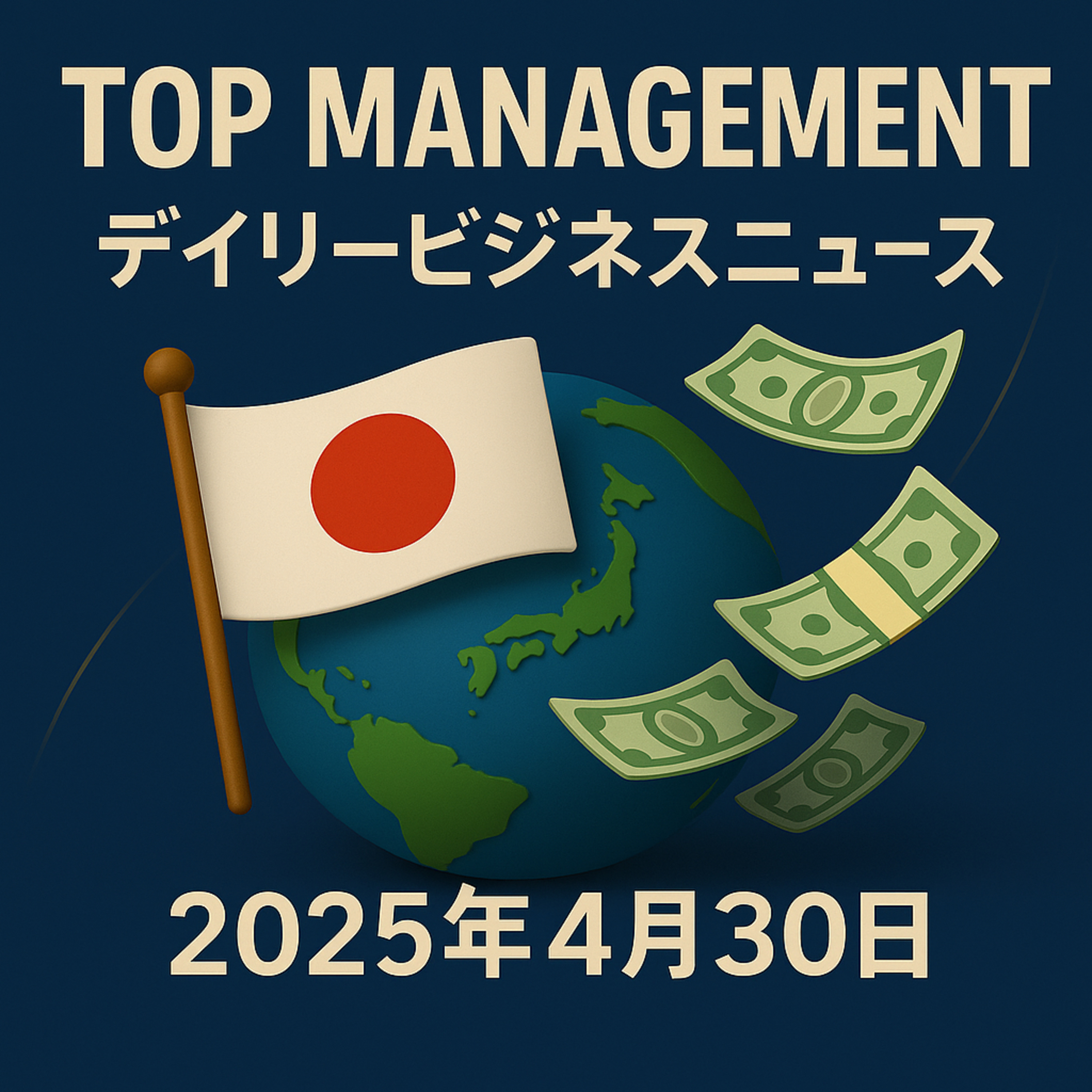 2025年4月30日 | ラーメン業界の変化と外食産業の動向 | TOP MANAGEMENT PODCAST デイリービジネスニュース episode artwork