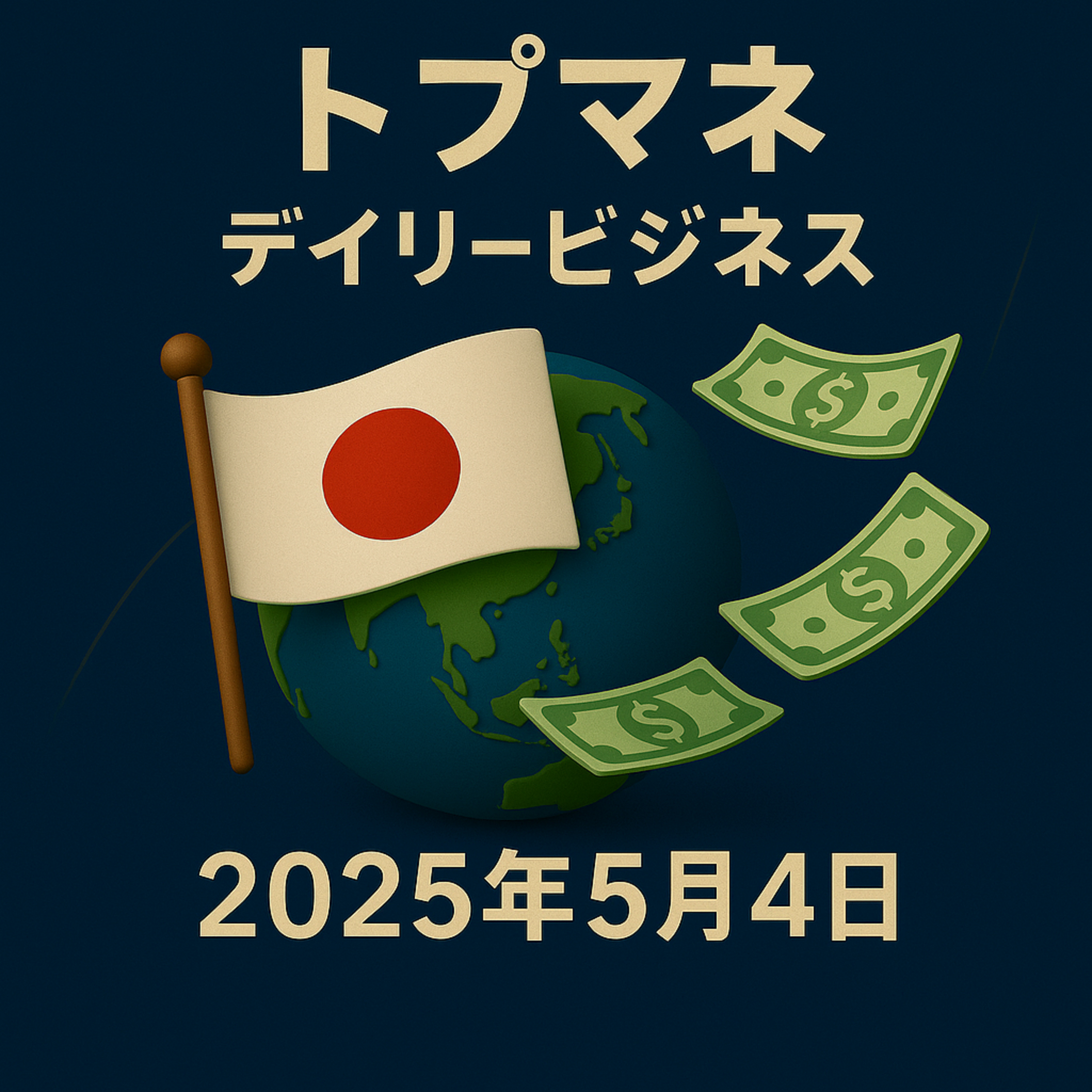 2025年5月4日 ｜ 海外進出と革新が進む日本の食文化 | トプマネジメントビジネスニュース episode artwork