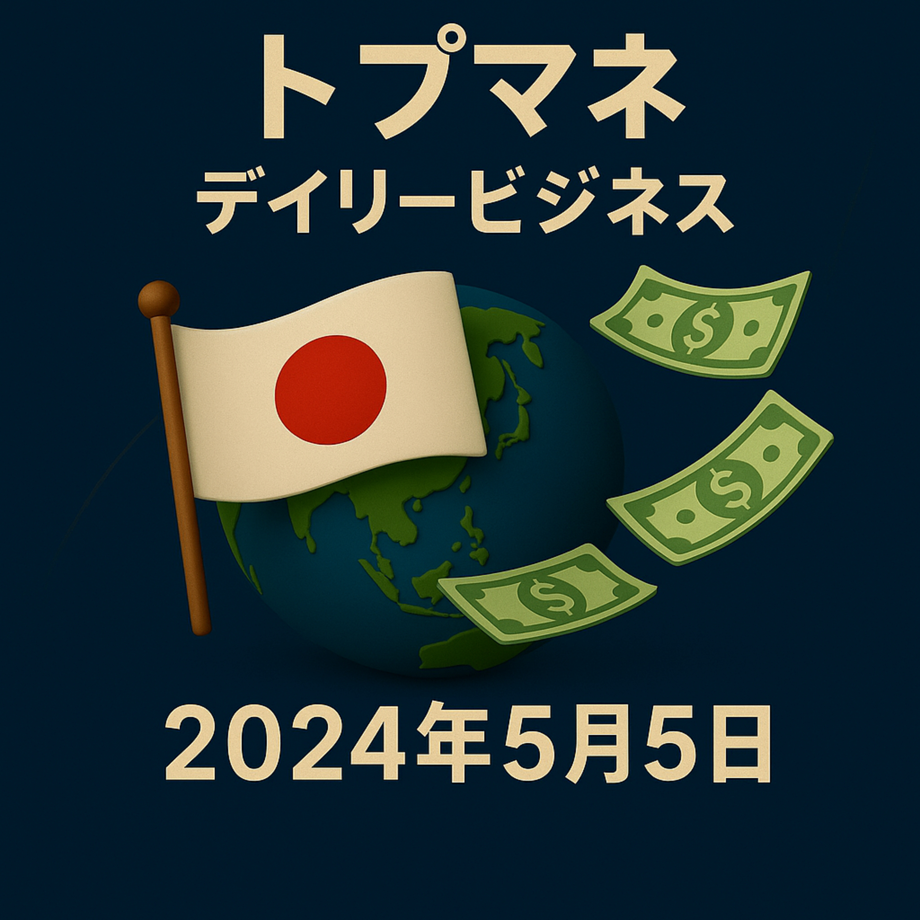 2025年5月5日 - 小売業界と建設業界の未来を探る | トプマネデイリービジネス episode artwork