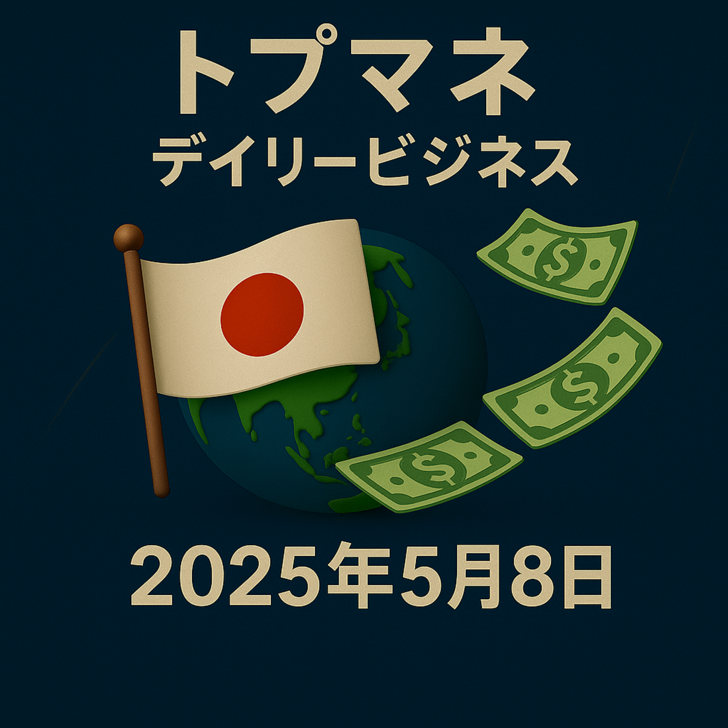 2025年5月8日 | 外食業界では売上好調ながらも客数減少が続き | トプマネデイリービジネス episode artwork