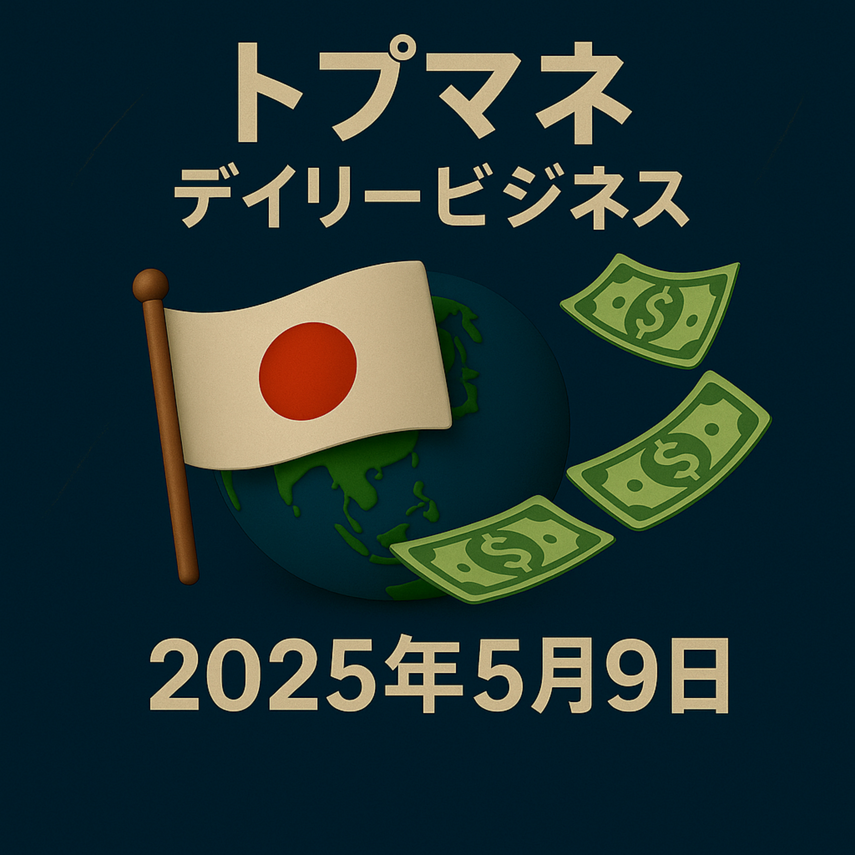2025年5月9日 | 感じるロボットとスマート万博：未来が動き出す日 | トプマネデイリービジネス episode artwork