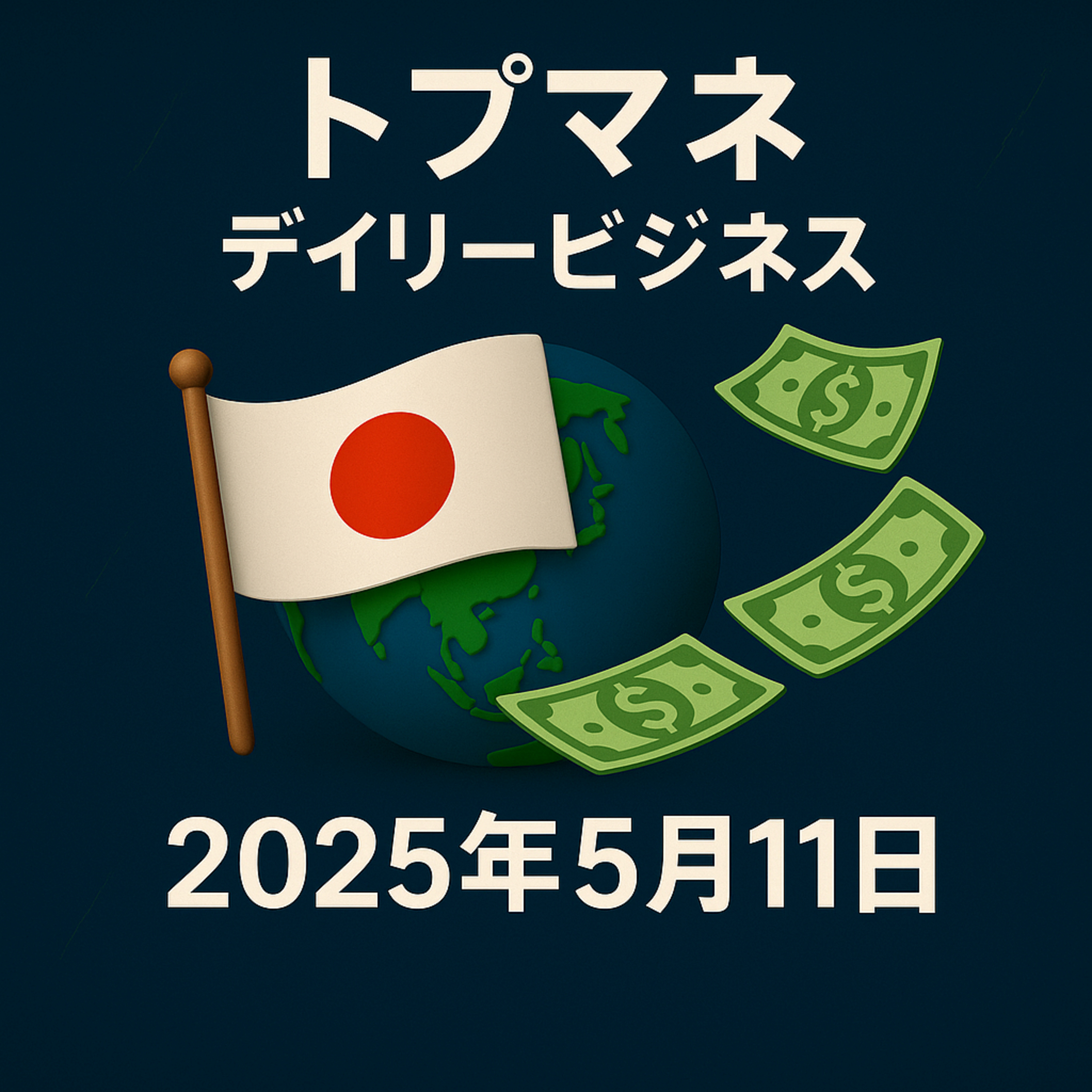 2025年5月11日 | ソニーのロボ戦略と外食業界の変化 | トプマネデイリービジネス episode artwork