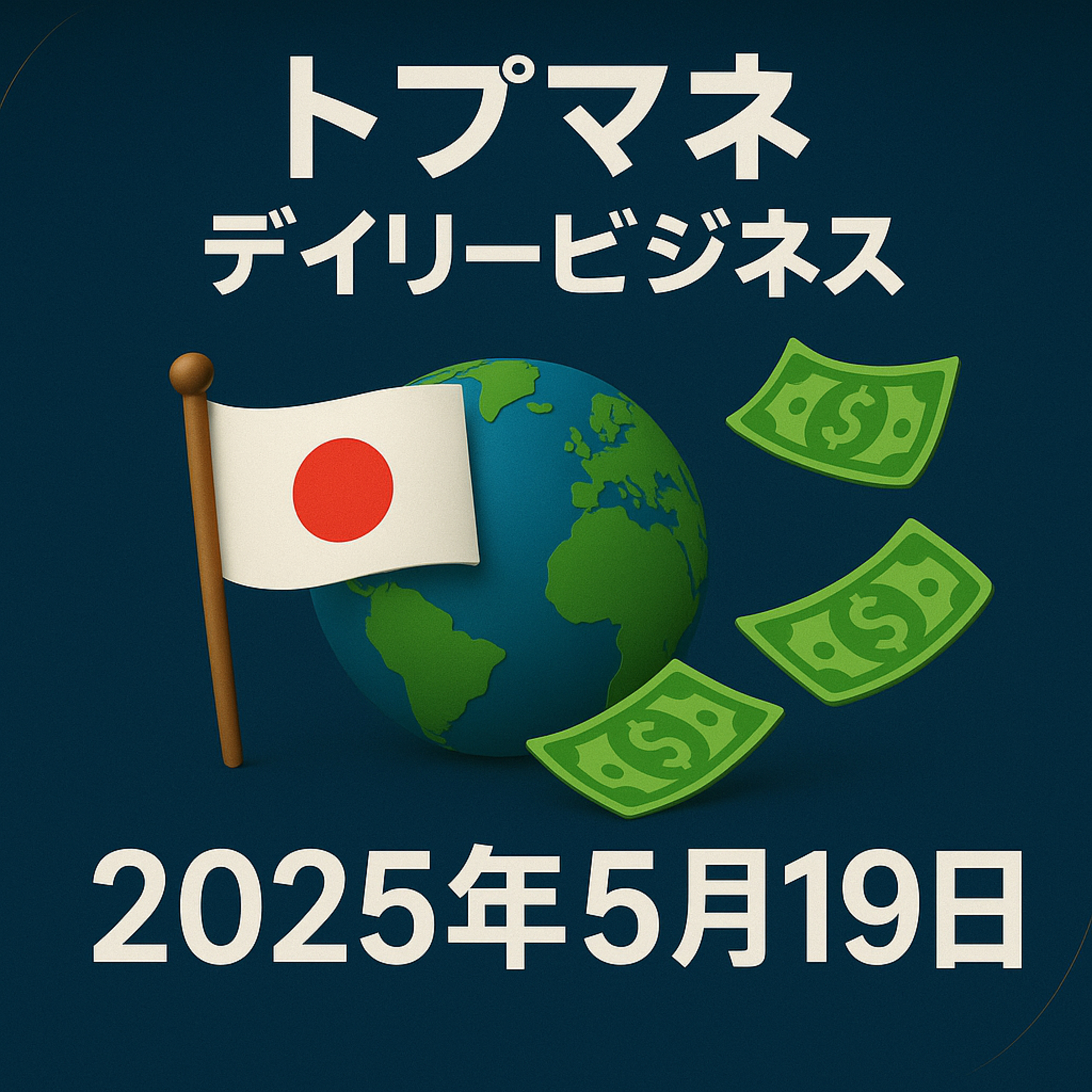 2025年5月19日 | 日産が大リストラへ…万博バブルの裏で進むロボ革命 | トプマネデイリービジネス episode artwork