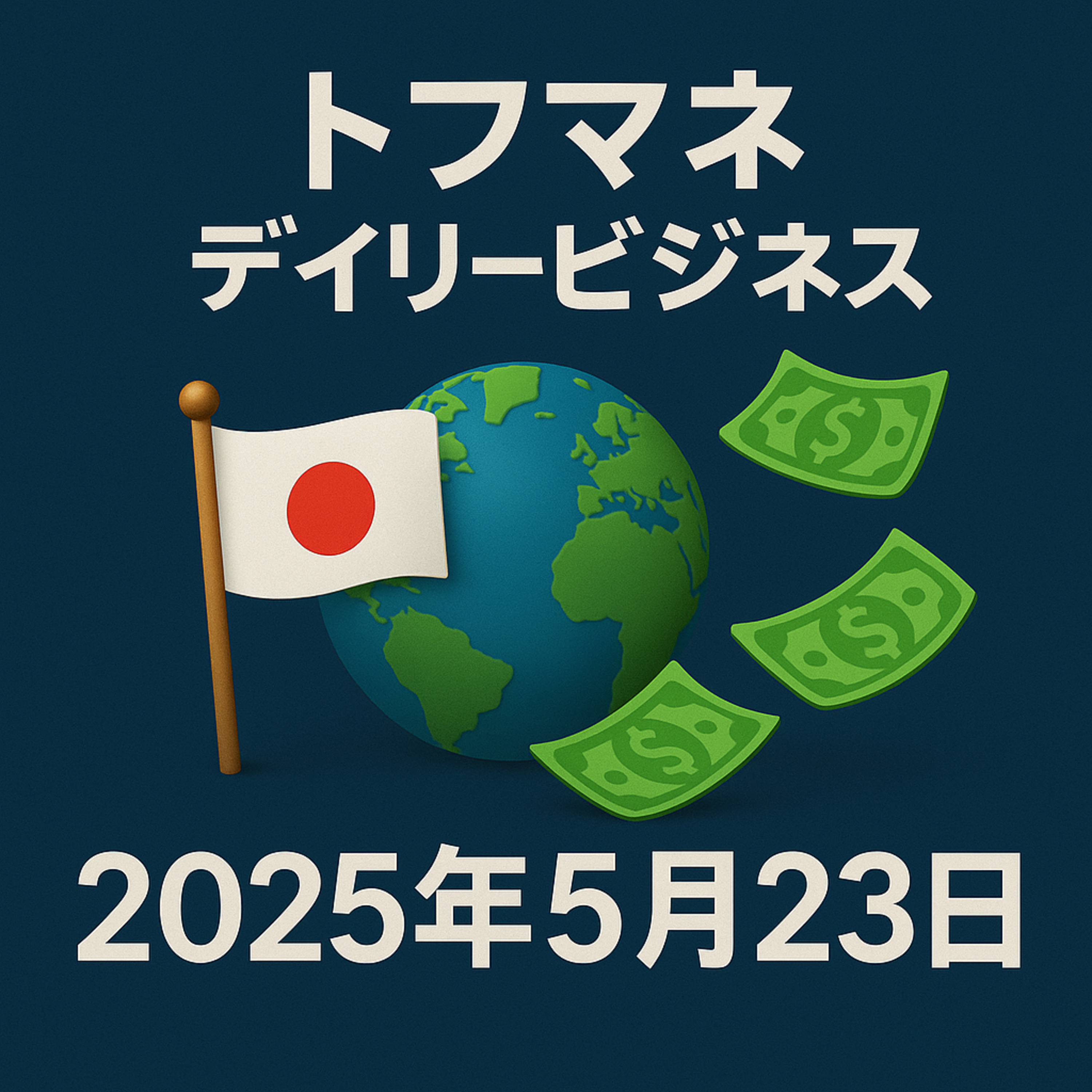 「給料が5％上がっても生活が苦しい理由—最低賃金1500円時代の衝撃と“前払い”革命のリアル」| 2025年5月23日 |トプマネデイリービジネス episode artwork
