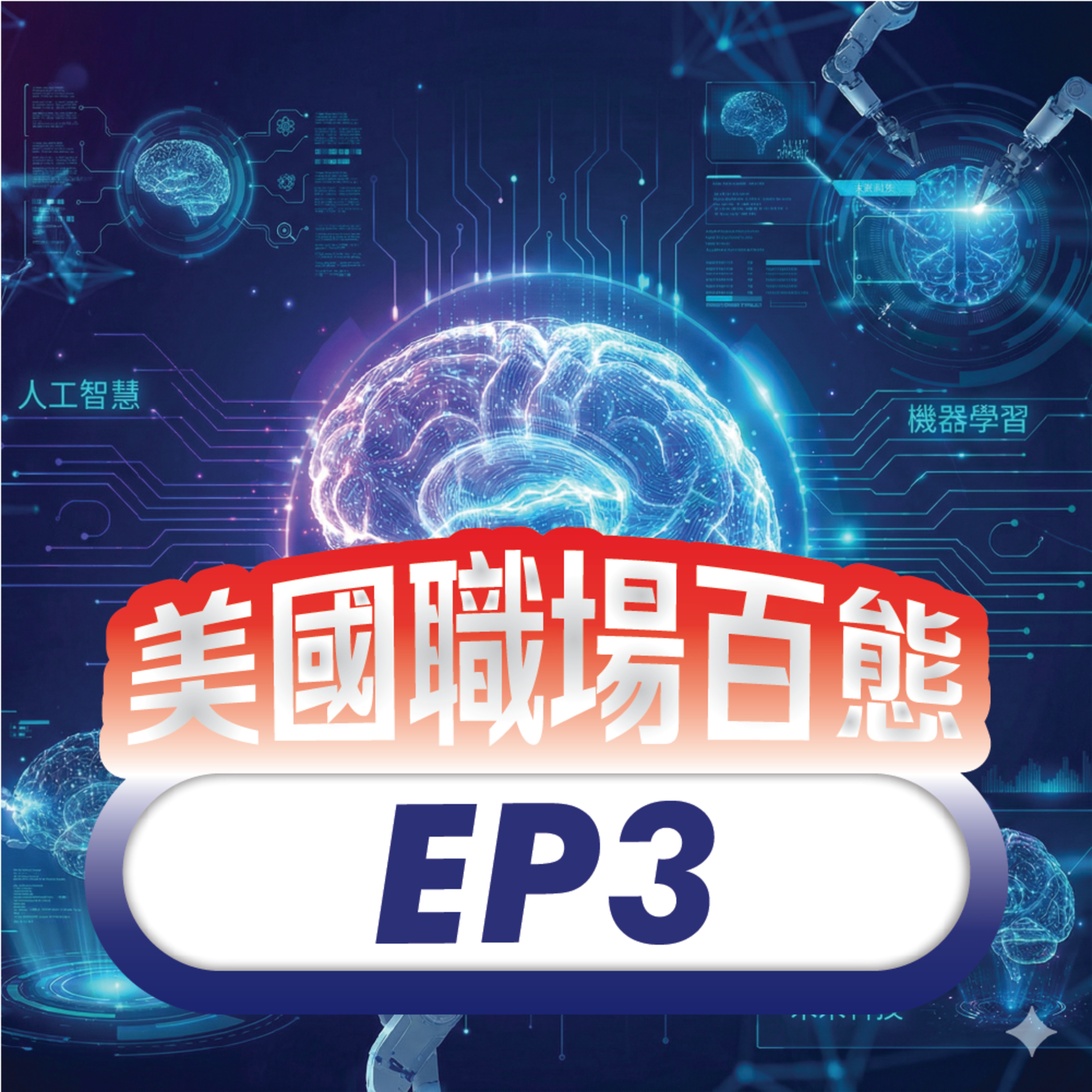 美國職場百態 EP3 | 專訪Saleforce Research Director: AI 產業的機會與挑戰 episode artwork